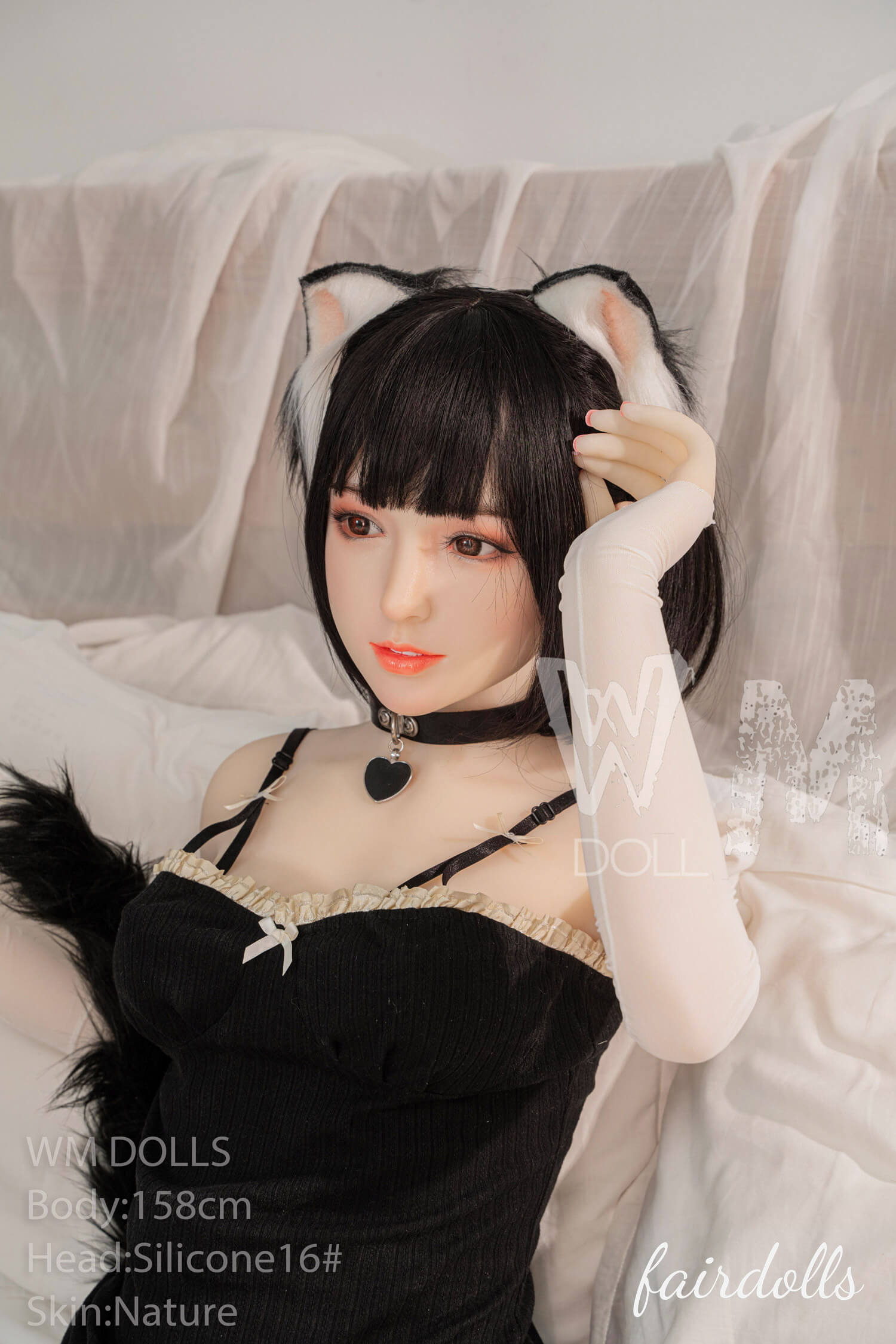 5'2" (158cm) D-Cup Silicone Head Sex Doll With TPE Body - Lacey (WM Doll)