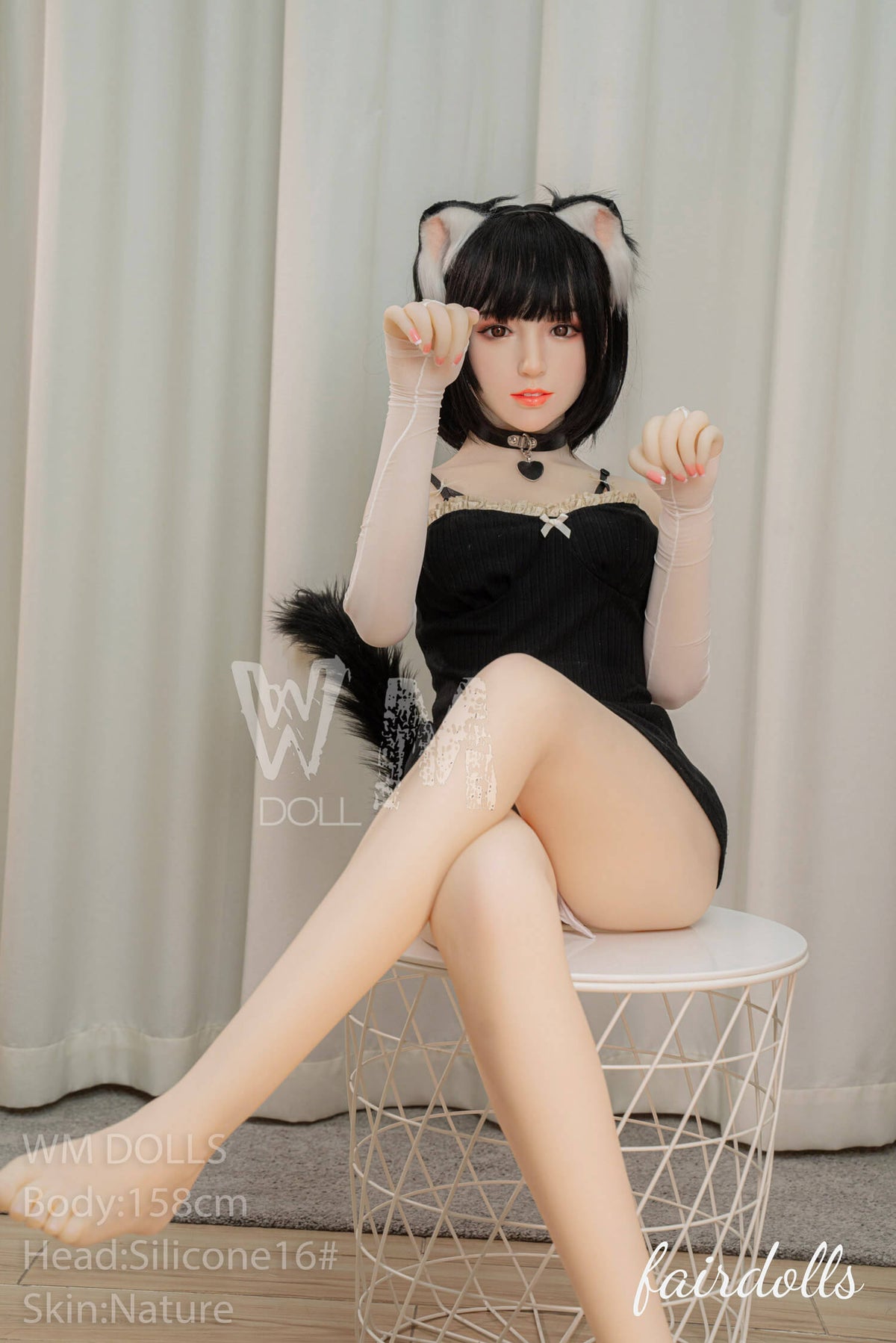 5'2" (158cm) D-Cup Silicone Head Sex Doll With TPE Body - Lacey (WM Doll)