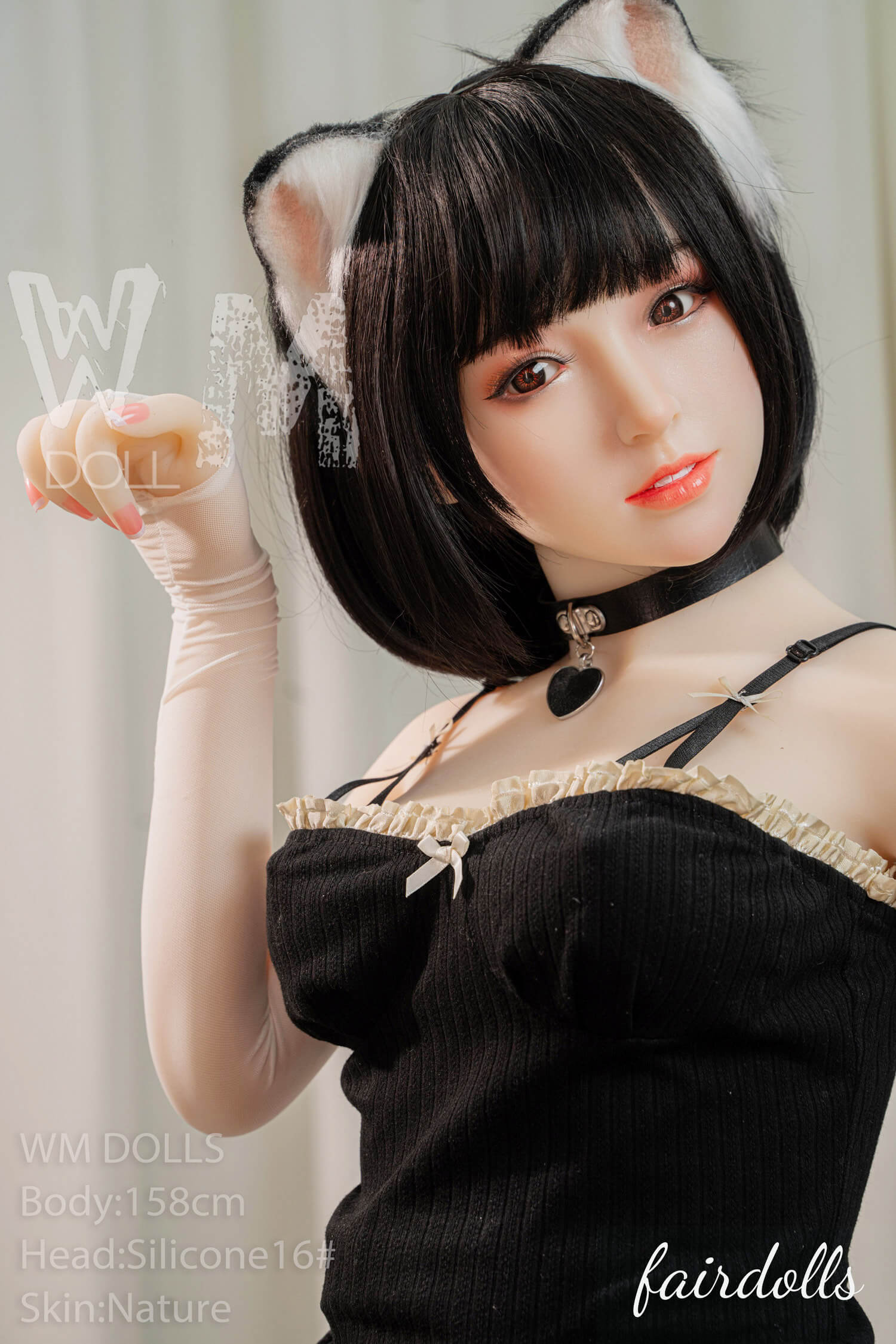 5'2" (158cm) D-Cup Silicone Head Sex Doll With TPE Body - Lacey (WM Doll)