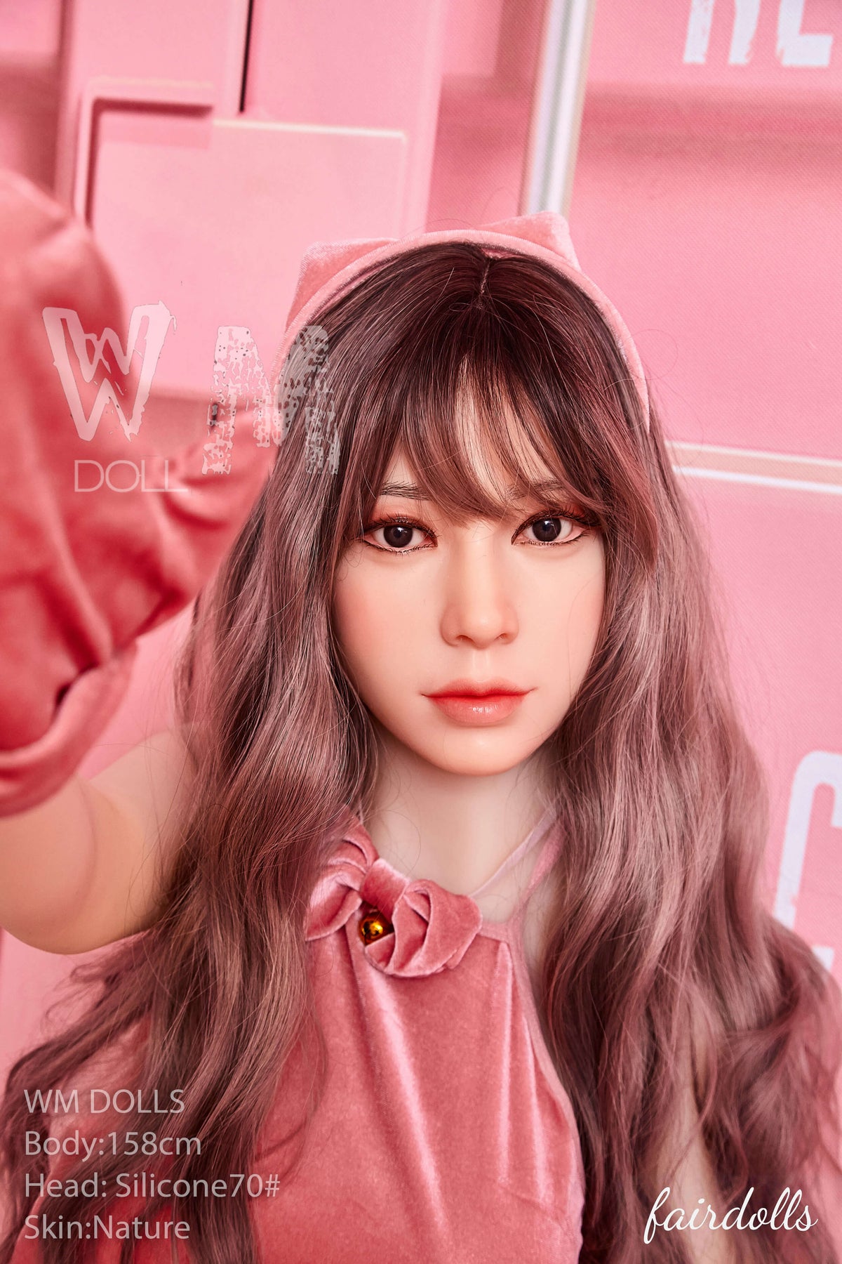 5'2" (158cm) D-Cup Silicone Head Sex Doll With TPE Body - Vicki (WM Doll)