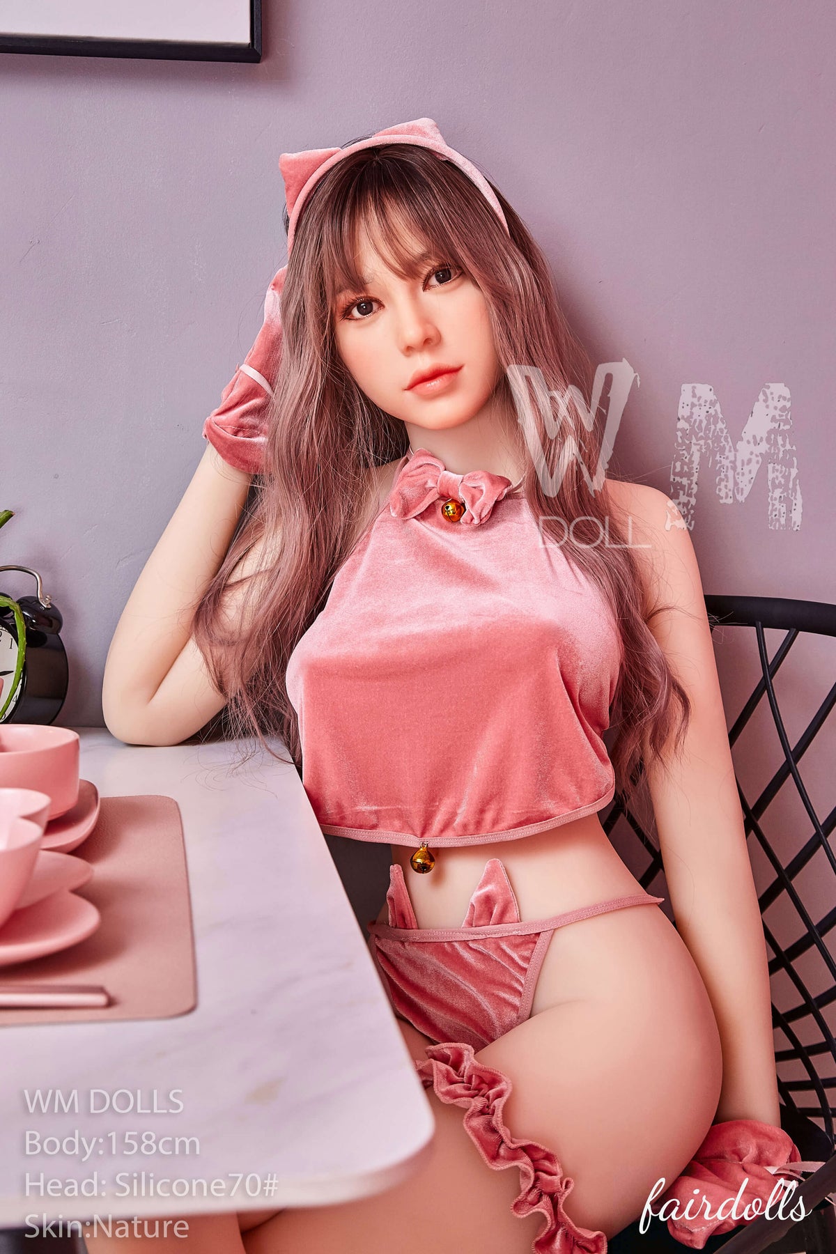 5'2" (158cm) D-Cup Silicone Head Sex Doll With TPE Body - Vicki (WM Doll)