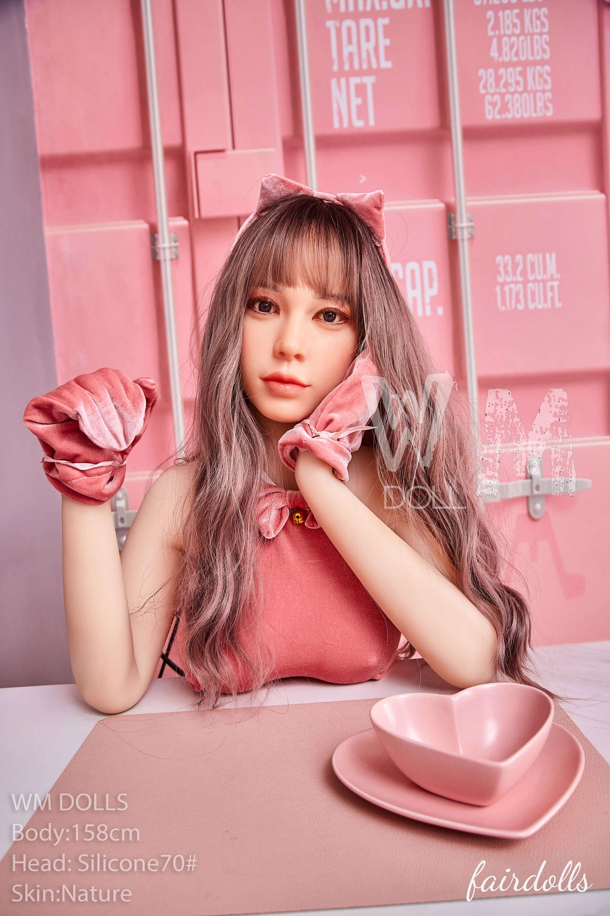 5'2" (158cm) D-Cup Silicone Head Sex Doll With TPE Body - Vicki (WM Doll)