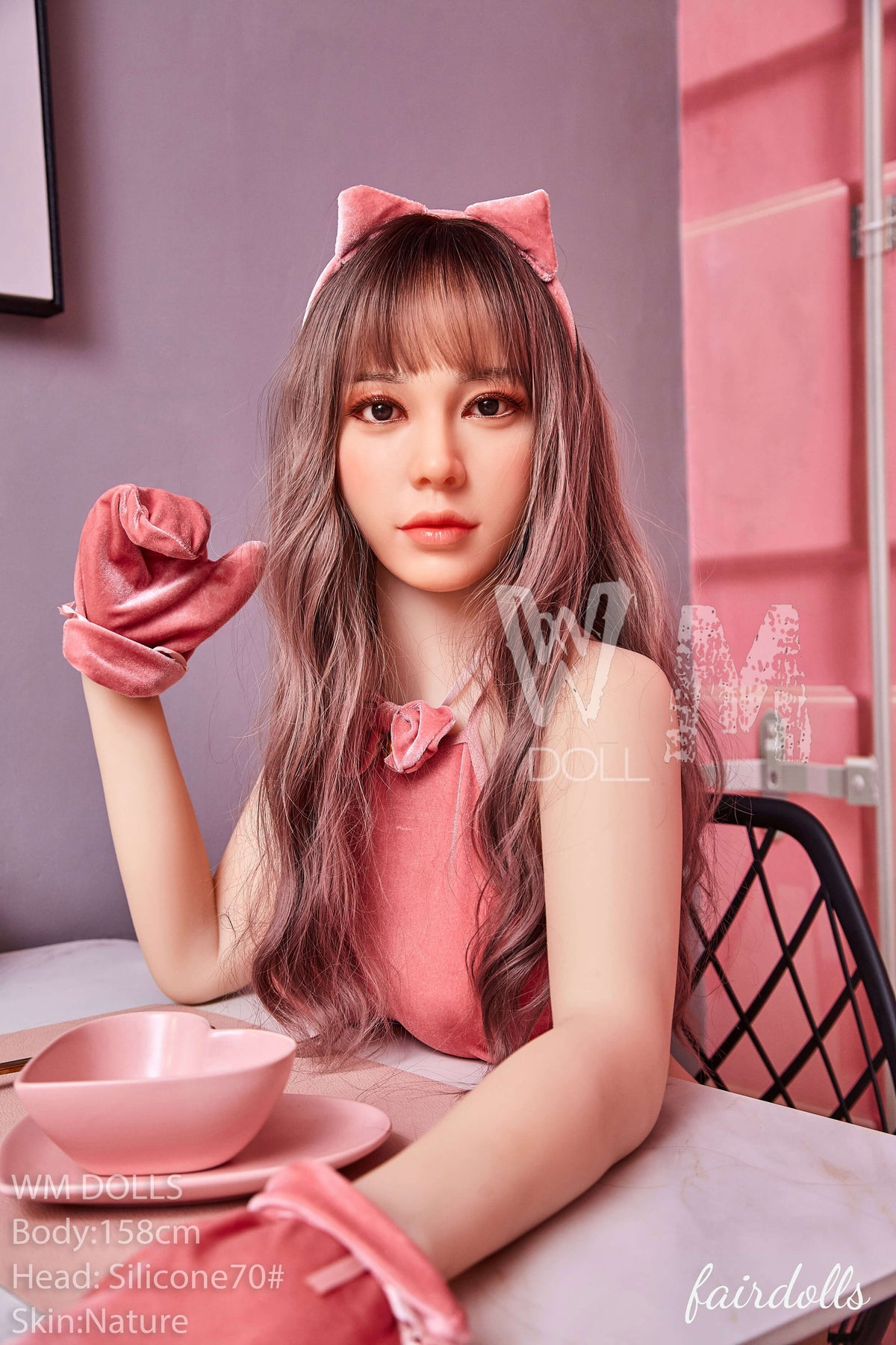 5'2" (158cm) D-Cup Silicone Head Sex Doll With TPE Body - Vicki (WM Doll)