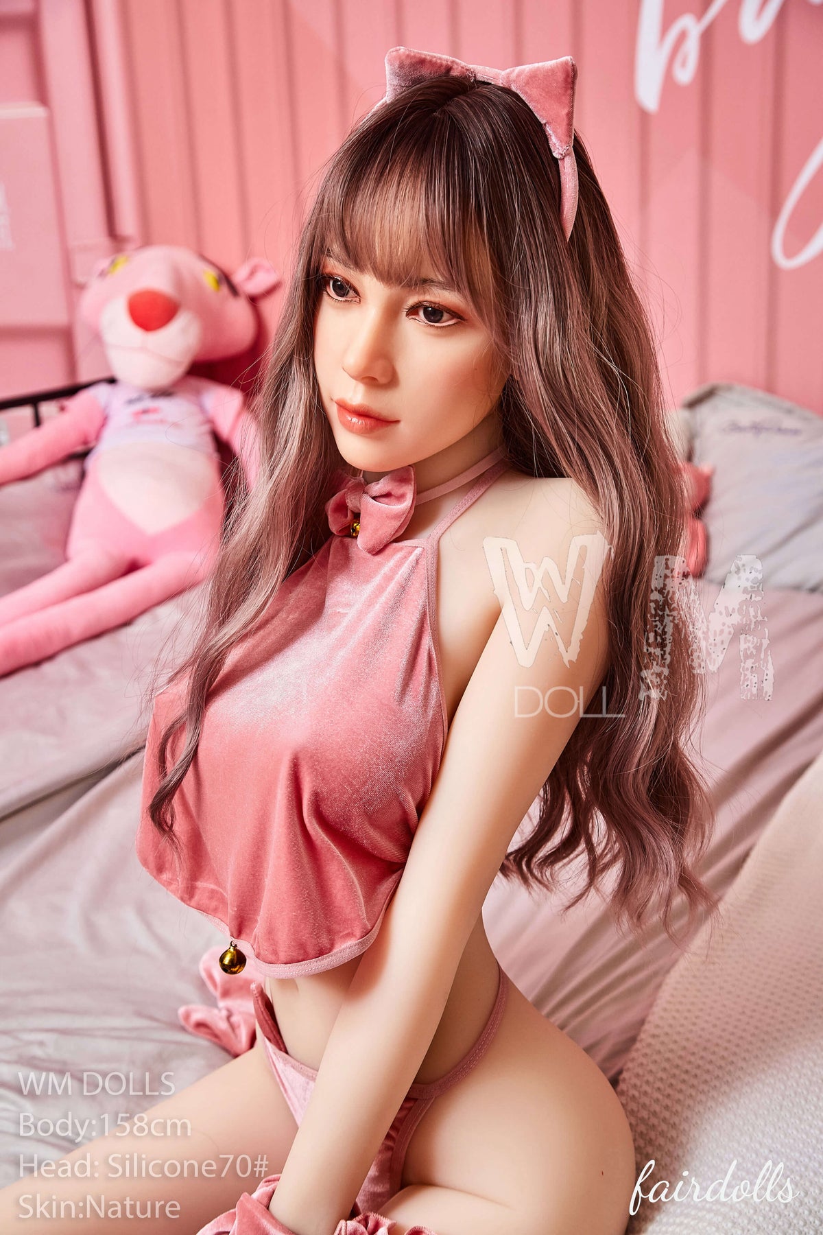 5'2" (158cm) D-Cup Silicone Head Sex Doll With TPE Body - Vicki (WM Doll)