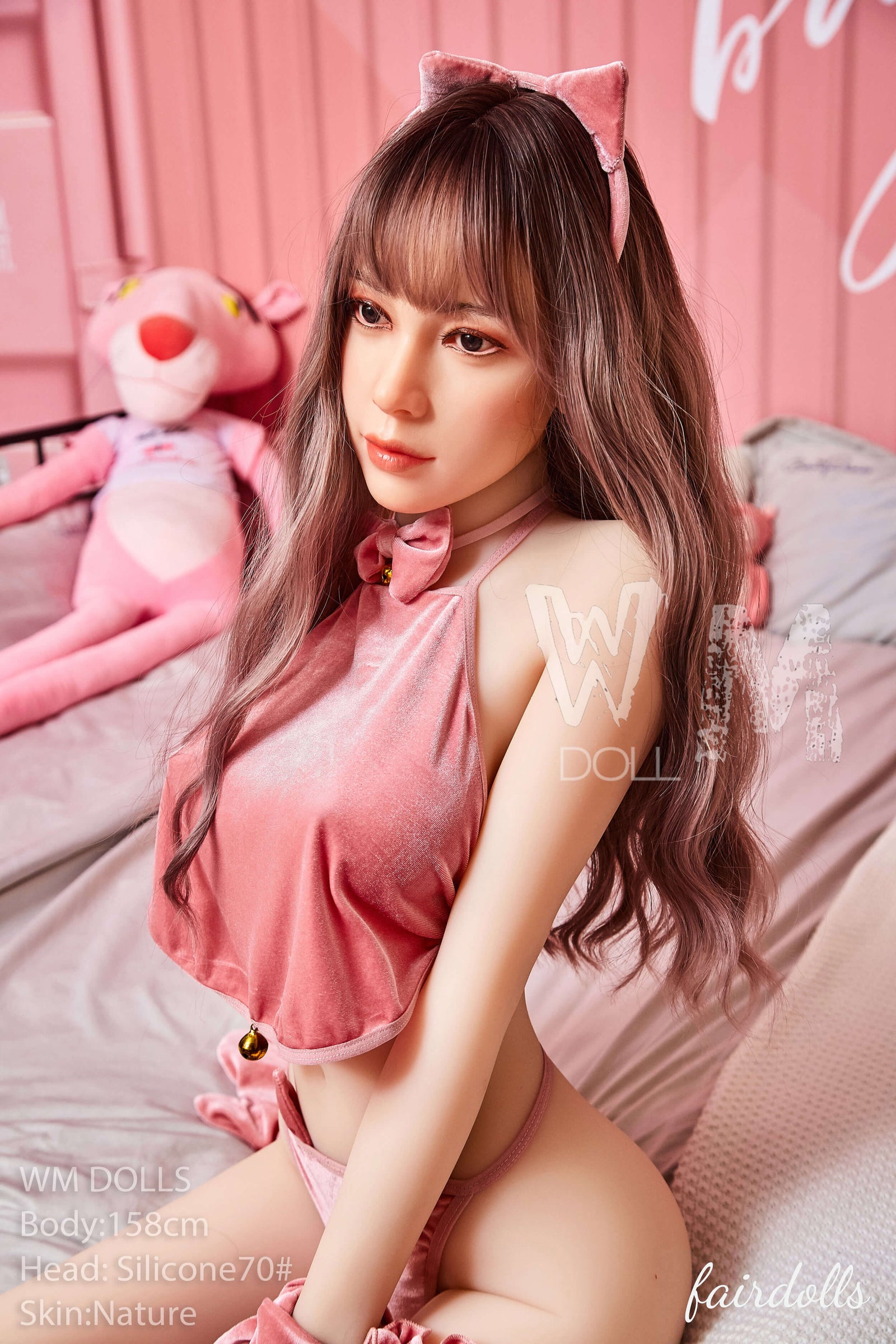 5'2" (158cm) D-Cup Silicone Head Sex Doll With TPE Body - Vicki (WM Doll)