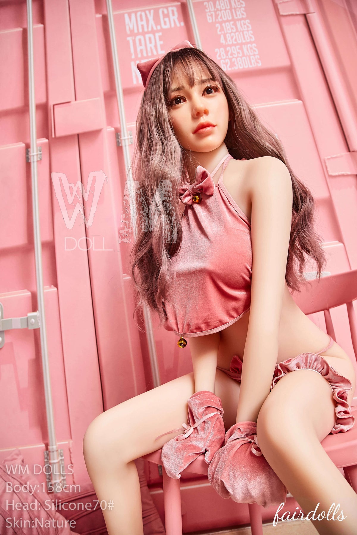 5'2" (158cm) D-Cup Silicone Head Sex Doll With TPE Body - Vicki (WM Doll)