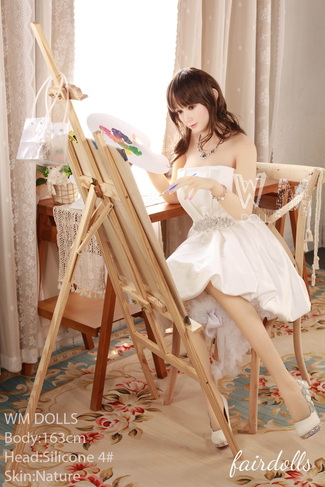 5'2" (158cm) D-Cup Silicone Head Sex Doll With TPE Body - Zulma (WM Doll)