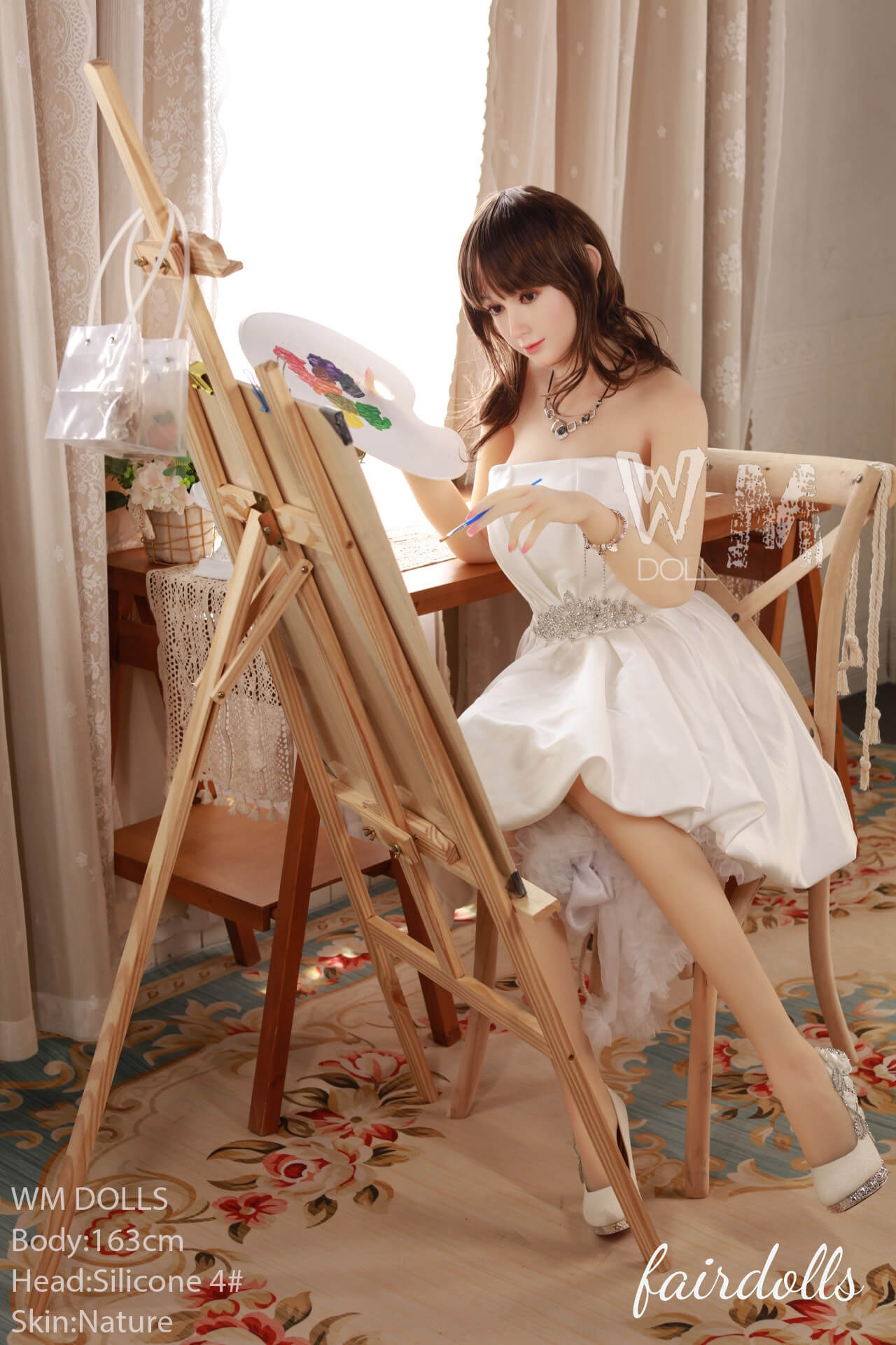 5'2" (158cm) D-Cup Silicone Head Sex Doll With TPE Body - Zulma (WM Doll)