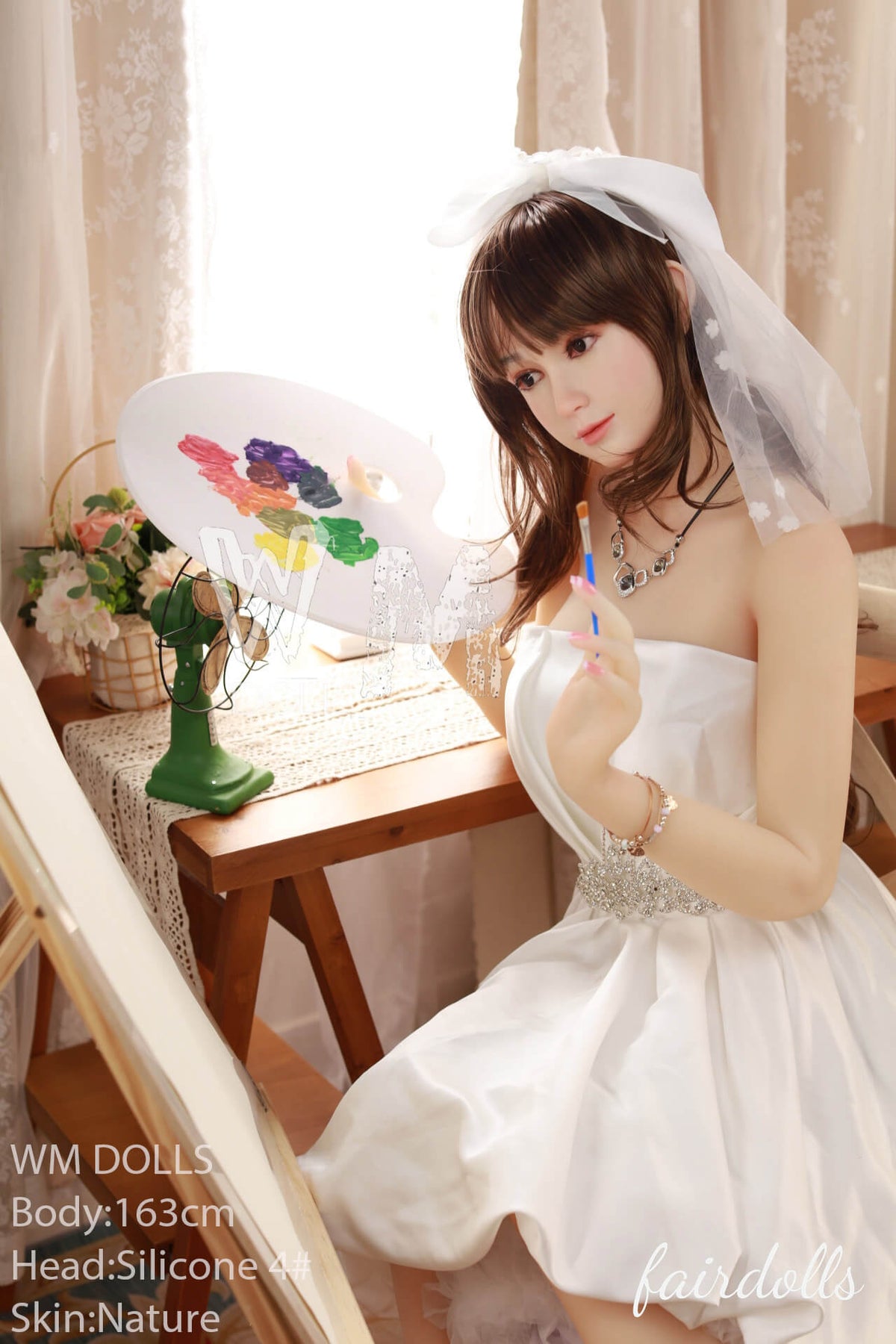 5'2" (158cm) D-Cup Silicone Head Sex Doll With TPE Body - Zulma (WM Doll)