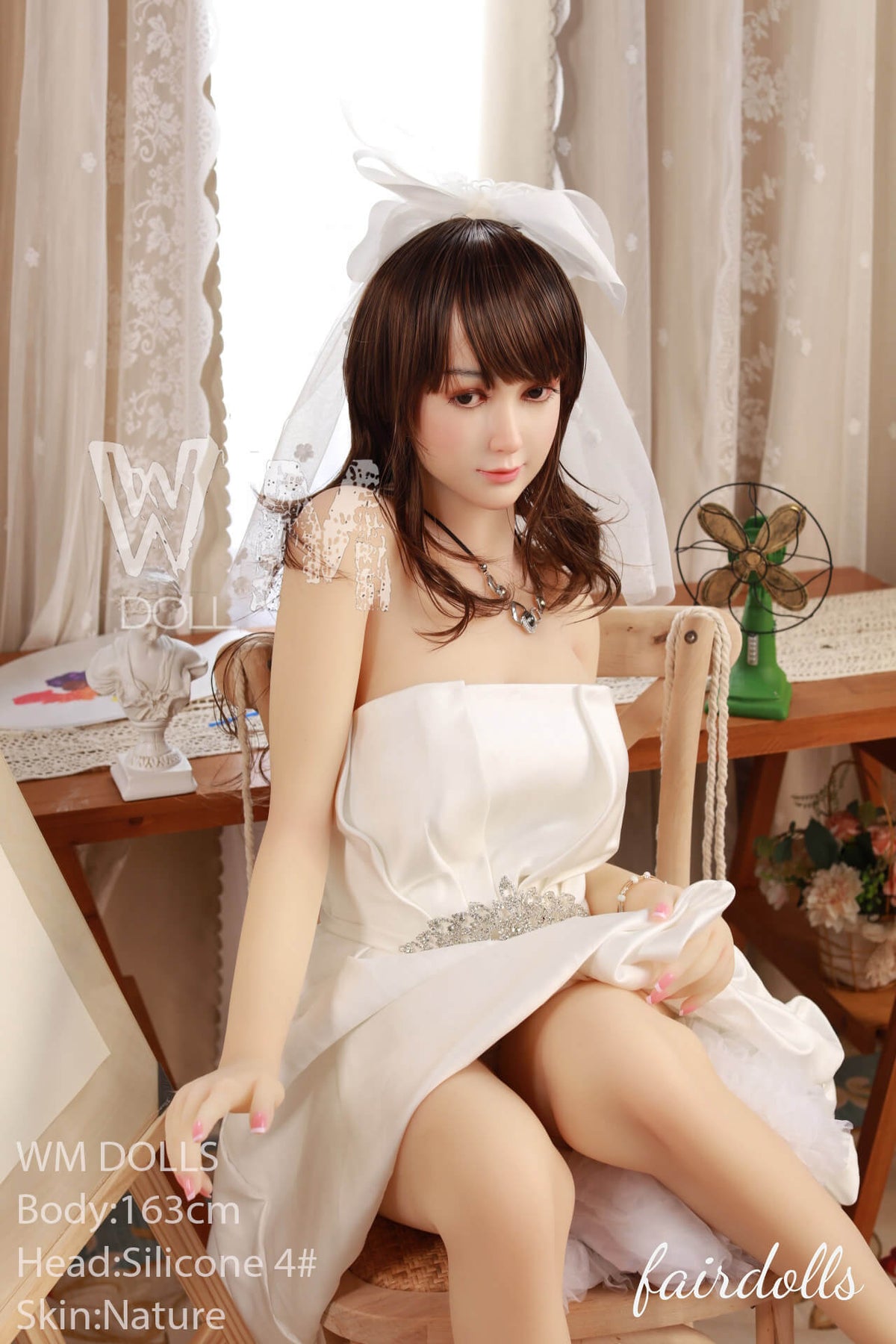 5'2" (158cm) D-Cup Silicone Head Sex Doll With TPE Body - Zulma (WM Doll)