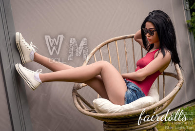 5'2" (160cm) A-Cup Girl Without Underwear Sex Doll - Katie (WM Doll)