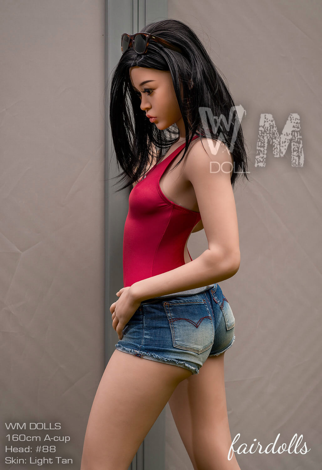 5'2" (160cm) A-Cup Girl Without Underwear Sex Doll - Katie (WM Doll)