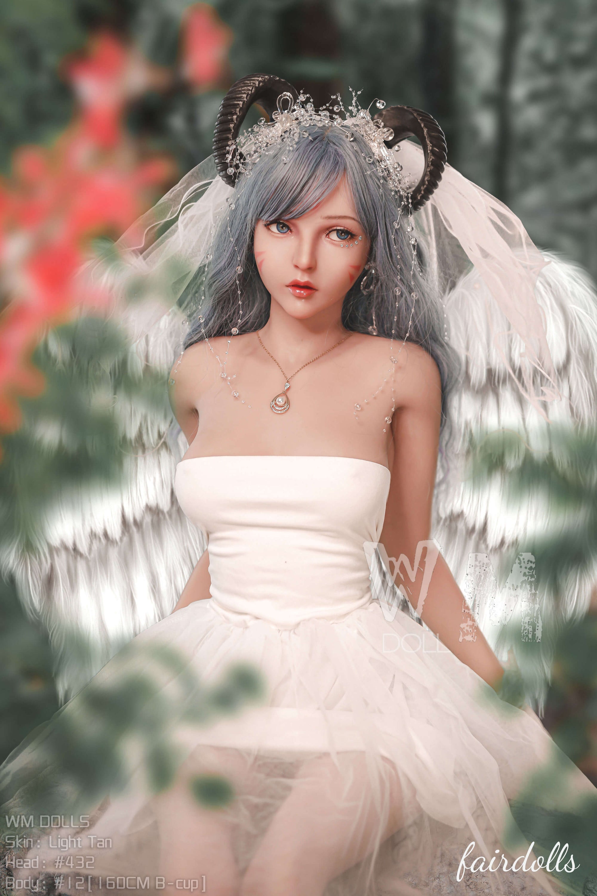 5'2" (160cm) B-Cup Beautiful Elf Bride Sex Doll - Erica (WM Doll)
