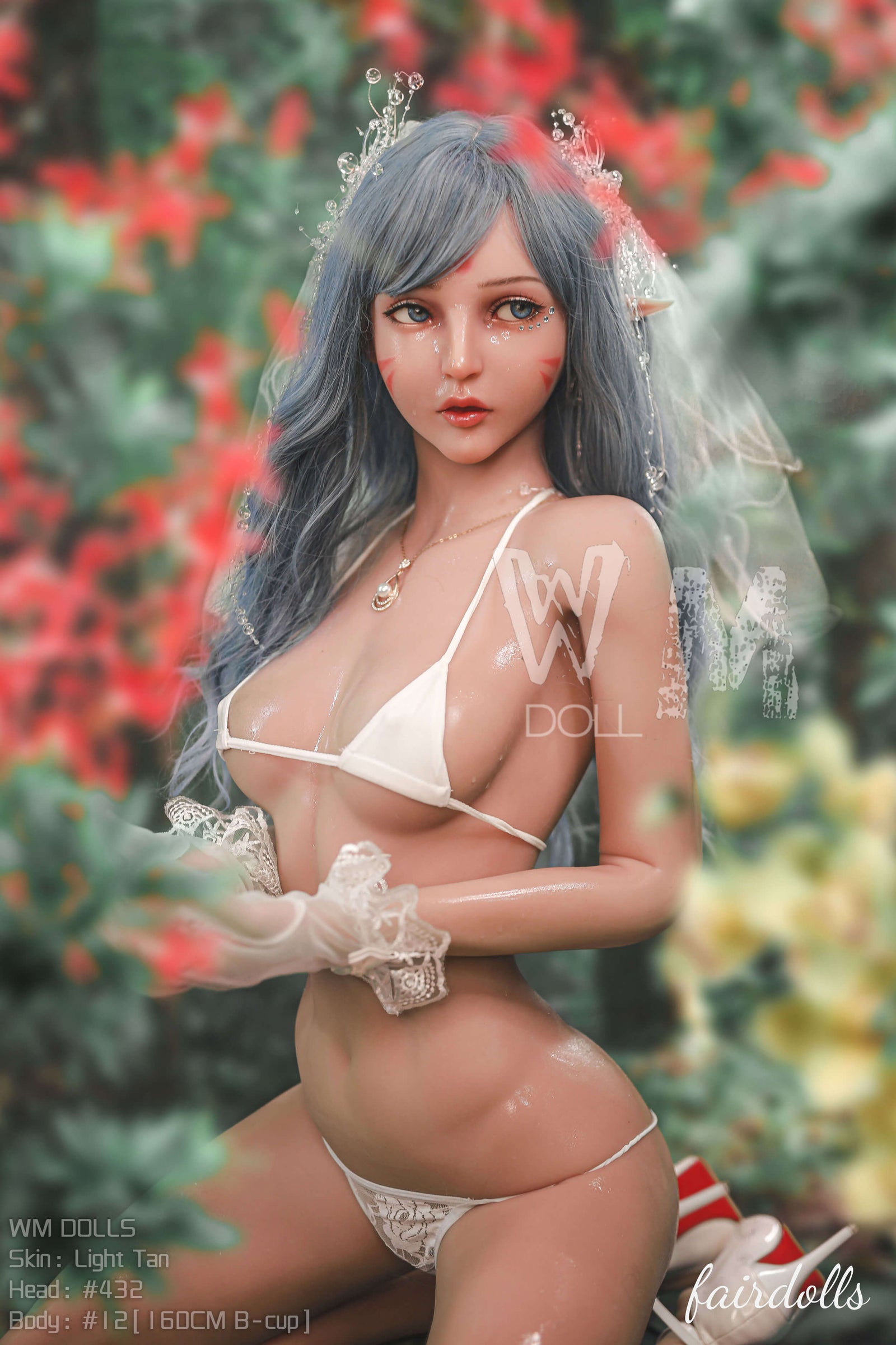 5'2" (160cm) B-Cup Beautiful Elf Bride Sex Doll - Erica (WM Doll)
