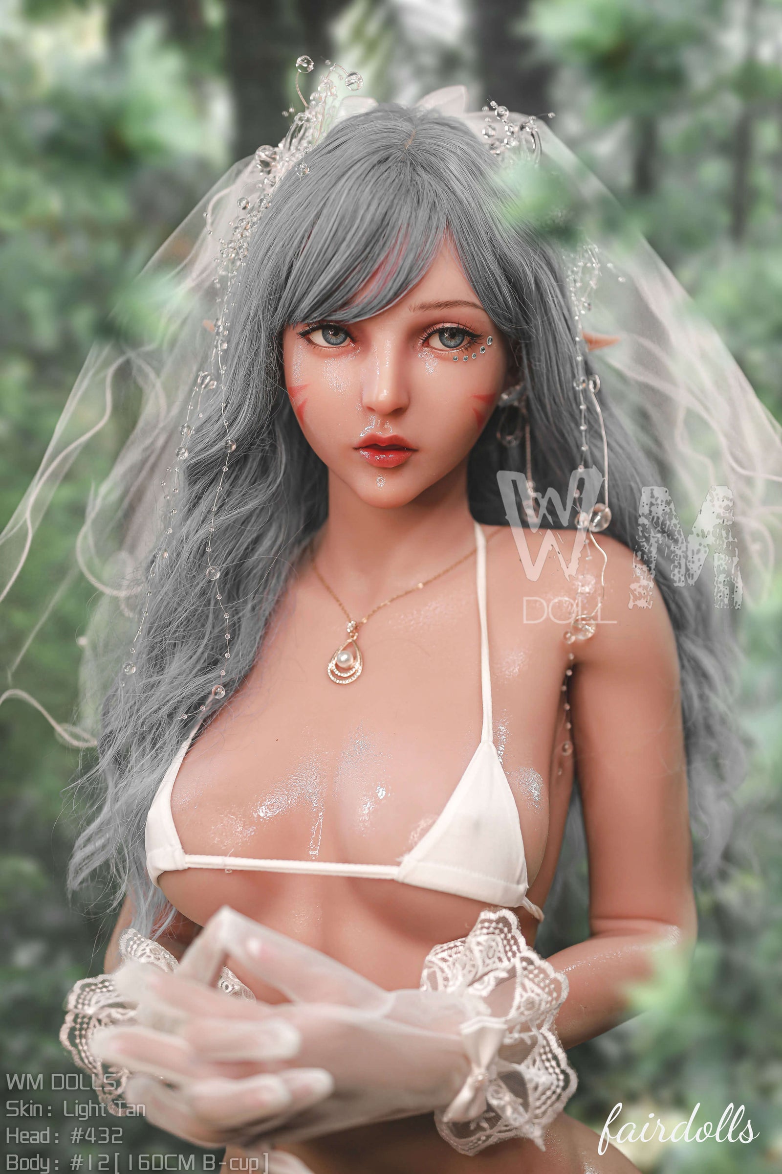 5'2" (160cm) B-Cup Beautiful Elf Bride Sex Doll - Erica (WM Doll)