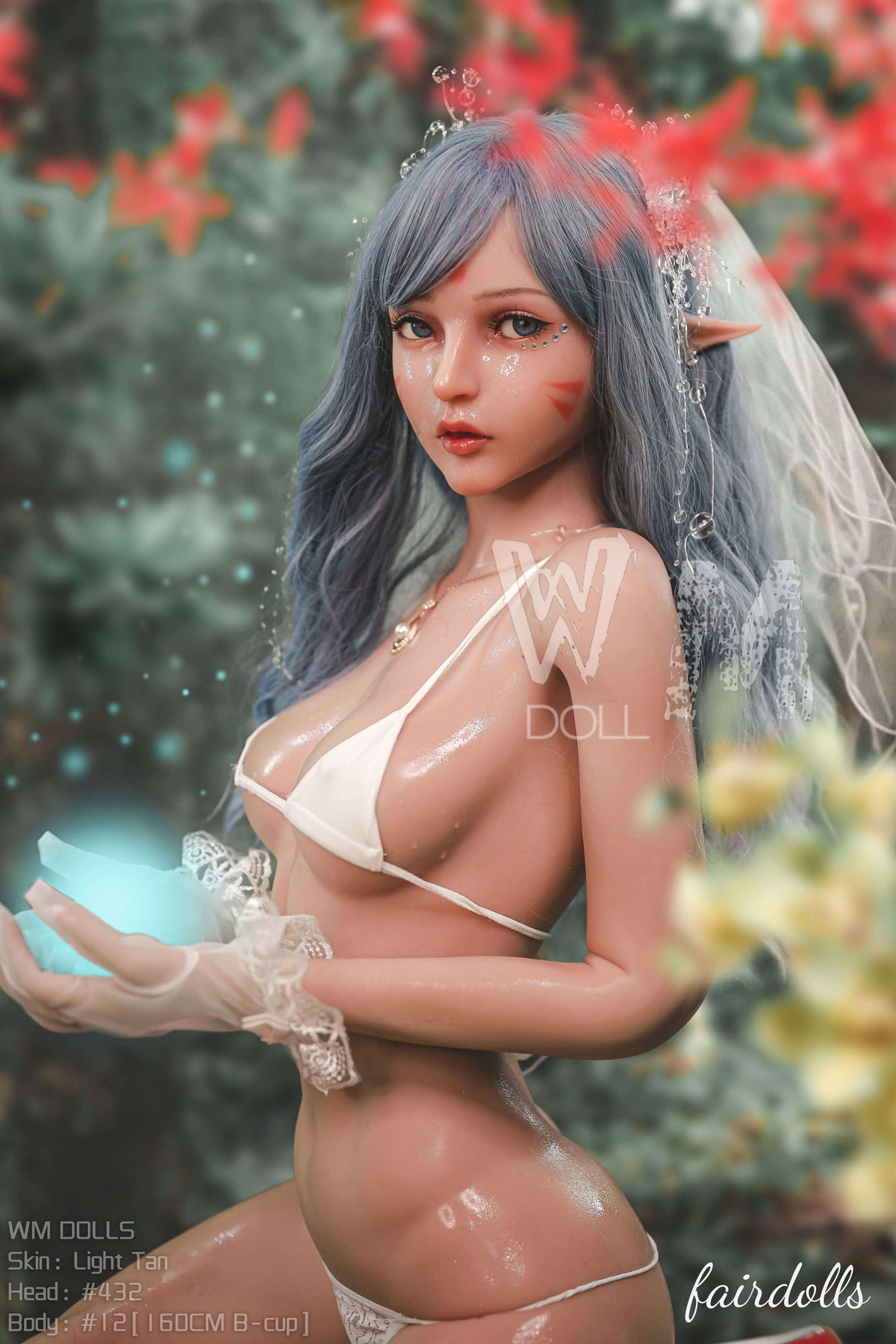 5'2" (160cm) B-Cup Beautiful Elf Bride Sex Doll - Erica (WM Doll)