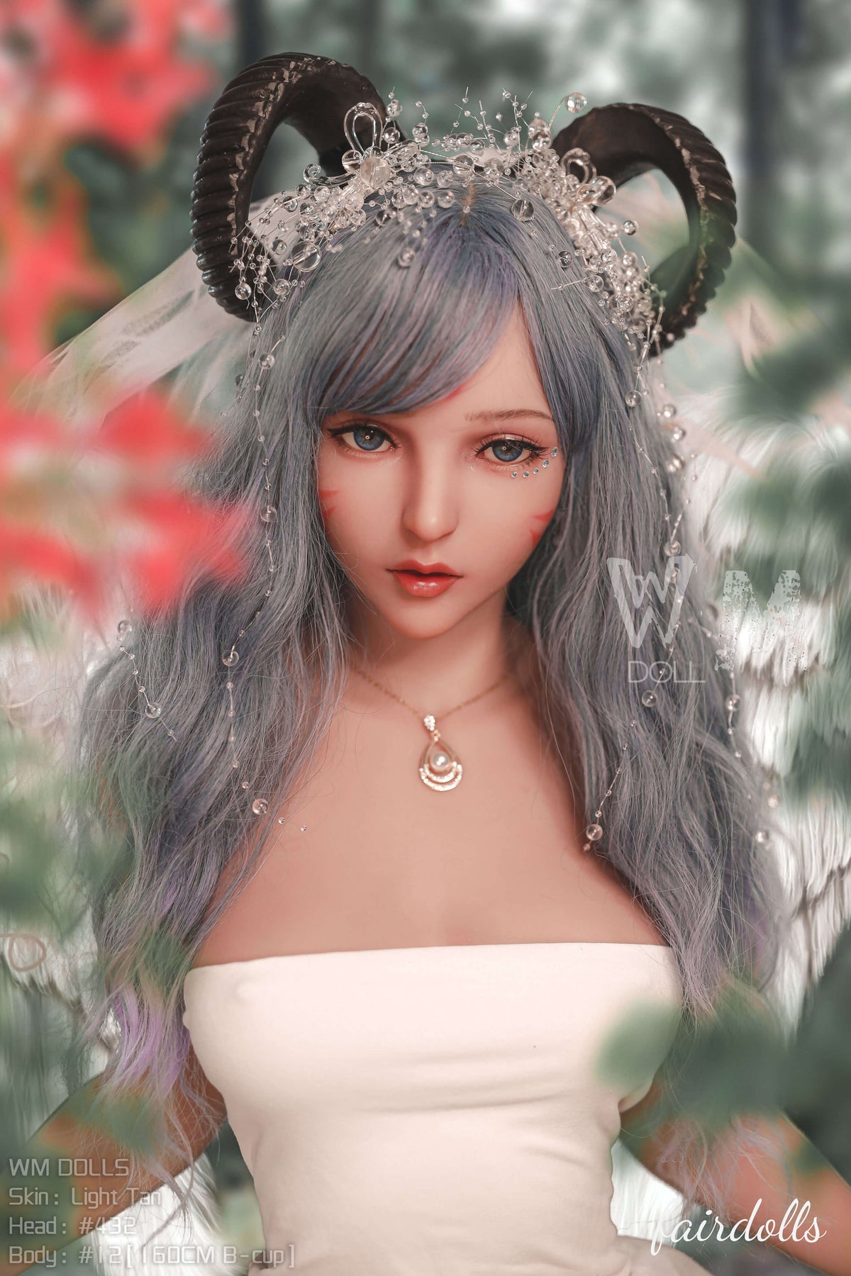 5'2" (160cm) B-Cup Beautiful Elf Bride Sex Doll - Erica (WM Doll)