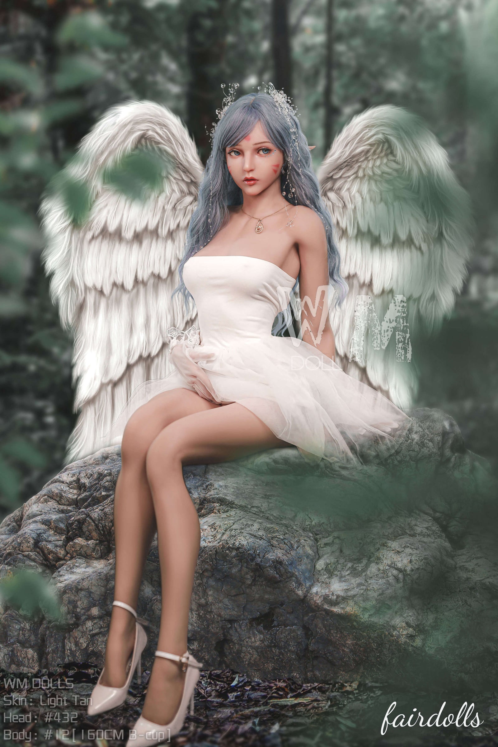 5'2" (160cm) B-Cup Beautiful Elf Bride Sex Doll - Erica (WM Doll)