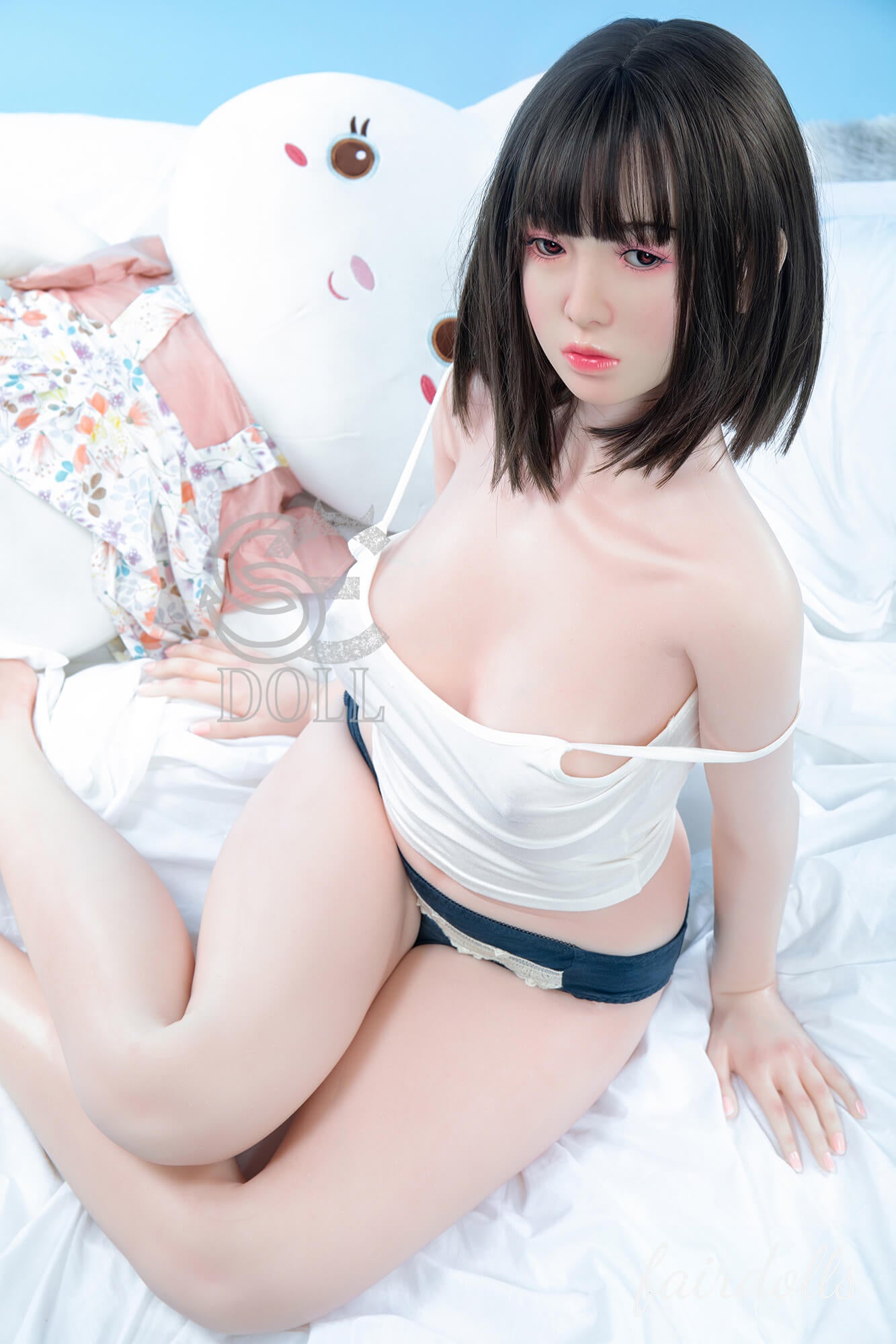 5'2" (160cm) C-Cup Japanese Students Silicone Sex Doll - Pearl (SE Doll)