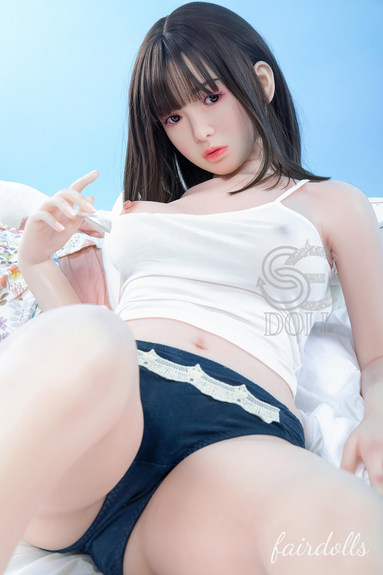 5'2" (160cm) C-Cup Japanese Students Silicone Sex Doll - Pearl (SE Doll)