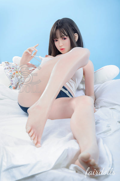 5'2" (160cm) C-Cup Japanese Students Silicone Sex Doll - Pearl (SE Doll)