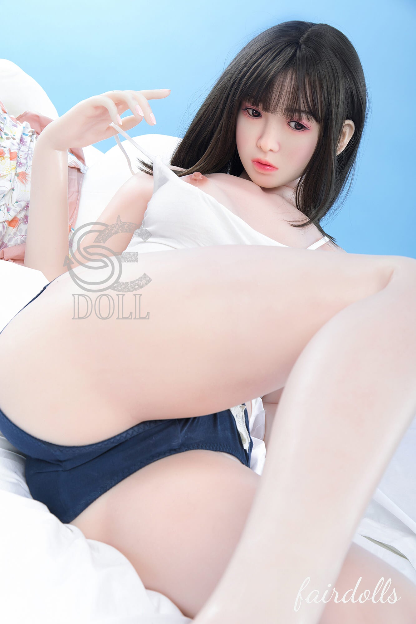 5'2" (160cm) C-Cup Japanese Students Silicone Sex Doll - Pearl (SE Doll)