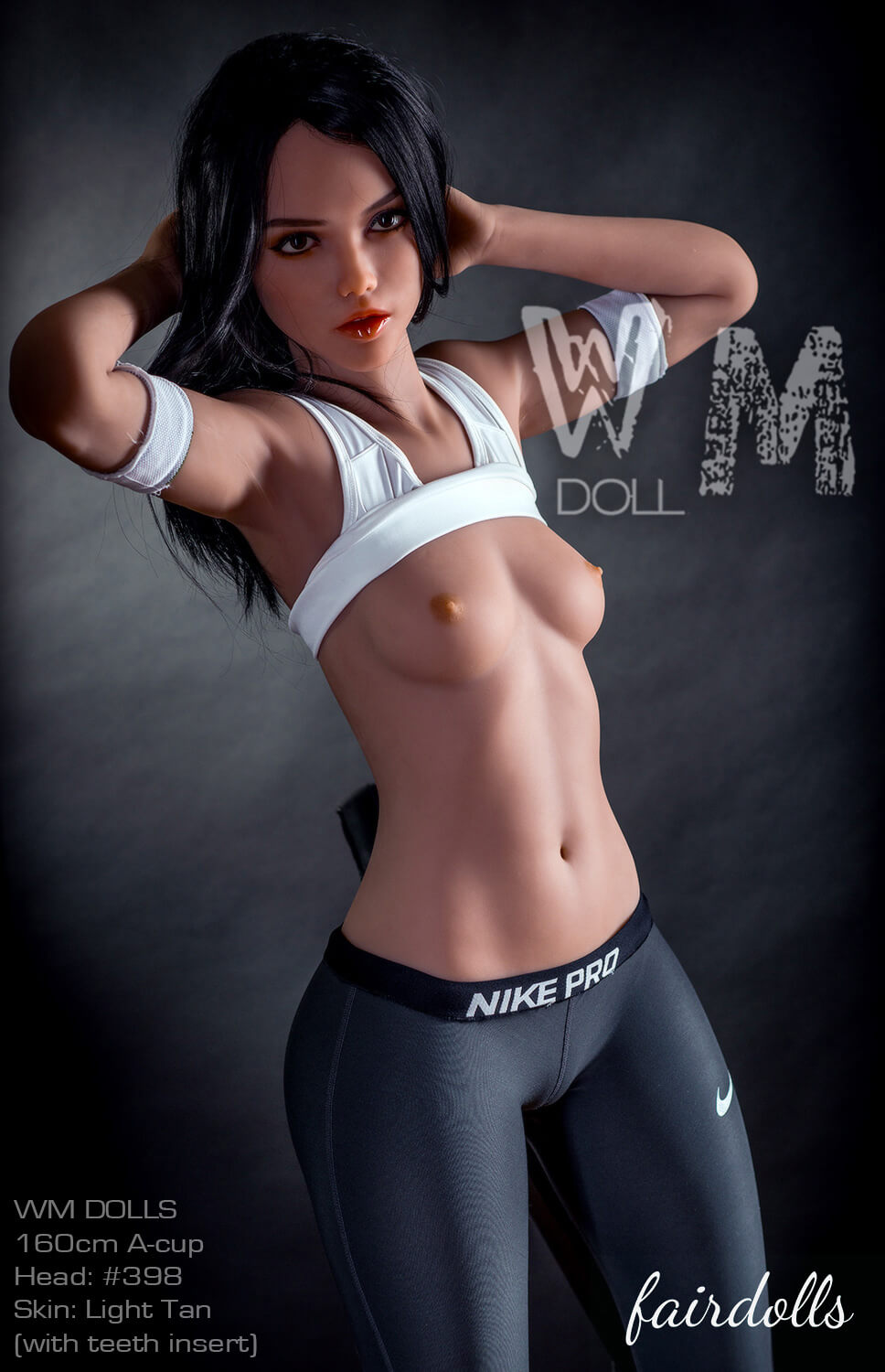 5'2" (160cm) A-Cup Small Breast Curve Doll Sex Body (WM Doll)