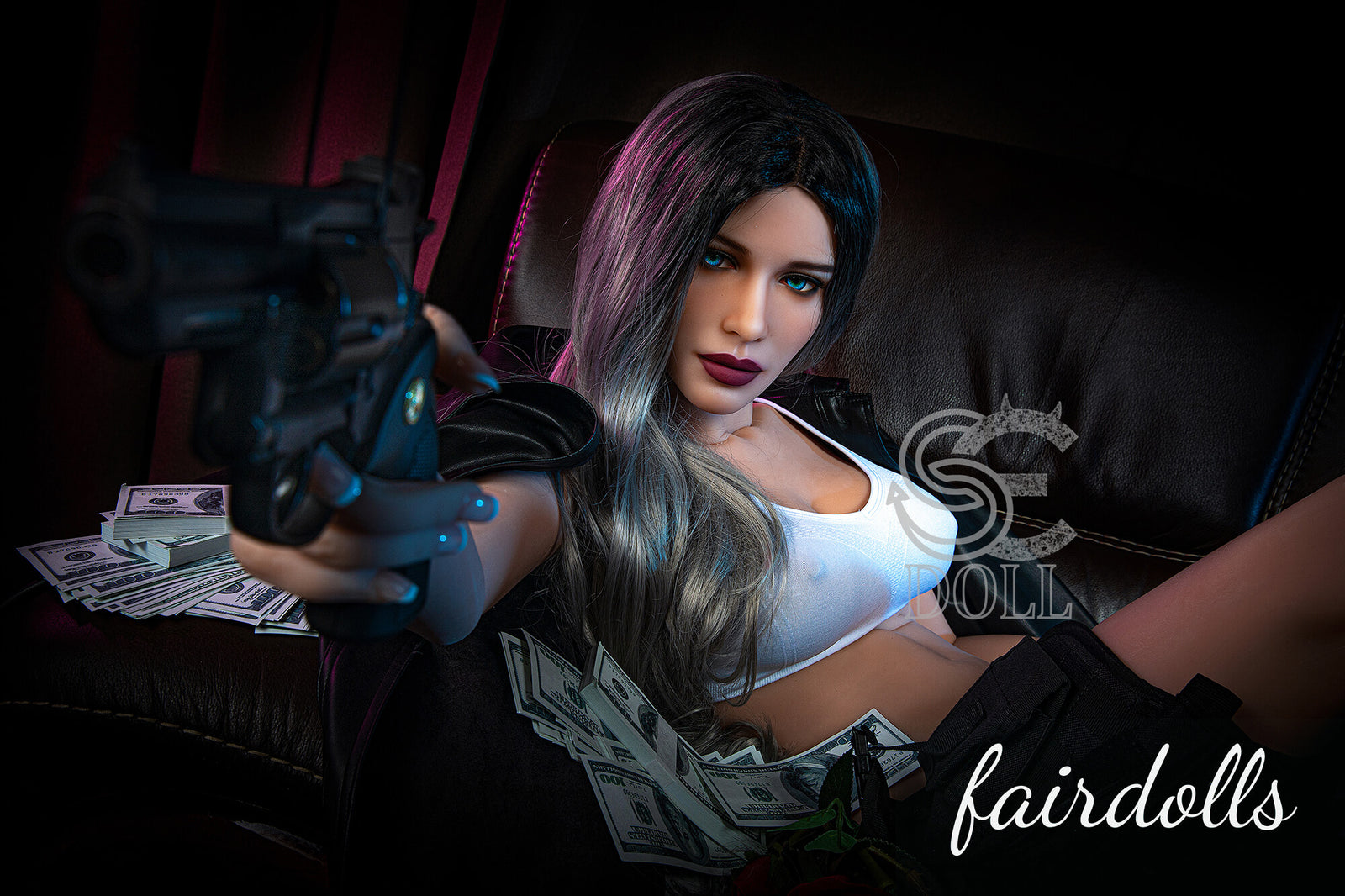 5'4" (163cm) E-Cup Sexy Female Agent Sex Doll - Alex (SE Doll)