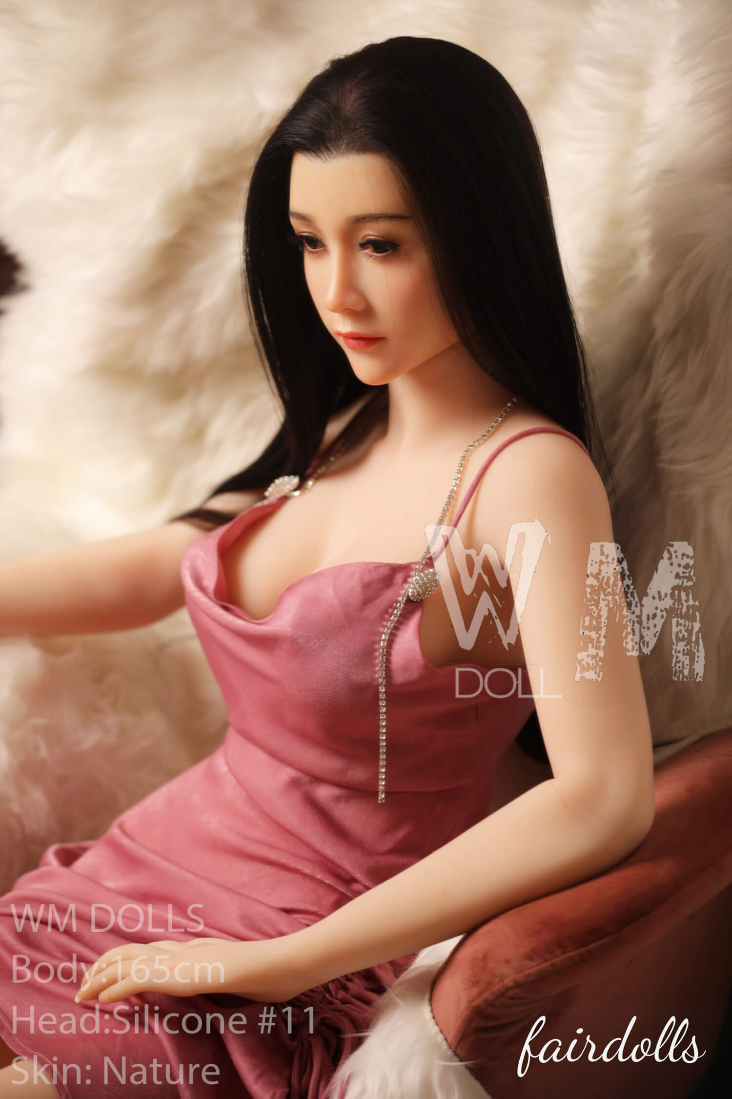 5'4" (165cm) D-Cup Silicone Head Sex Doll With TPE Body - Giuliana (WM Doll)