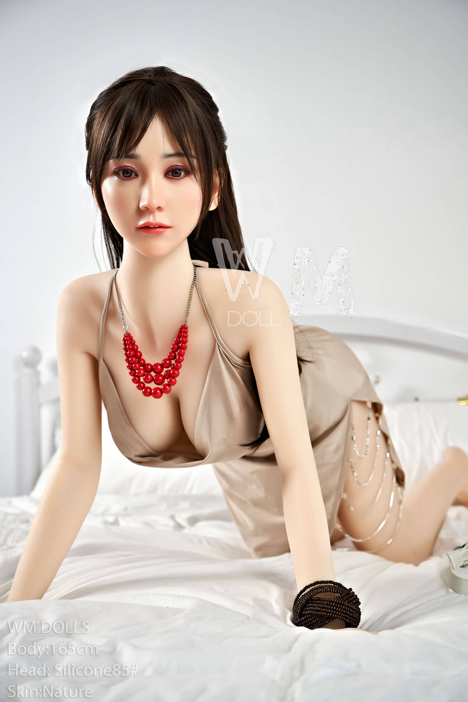 5'4" (165cm) D-Cup Silicone Head Sex Doll With TPE Body - Guillermina (WM Doll)