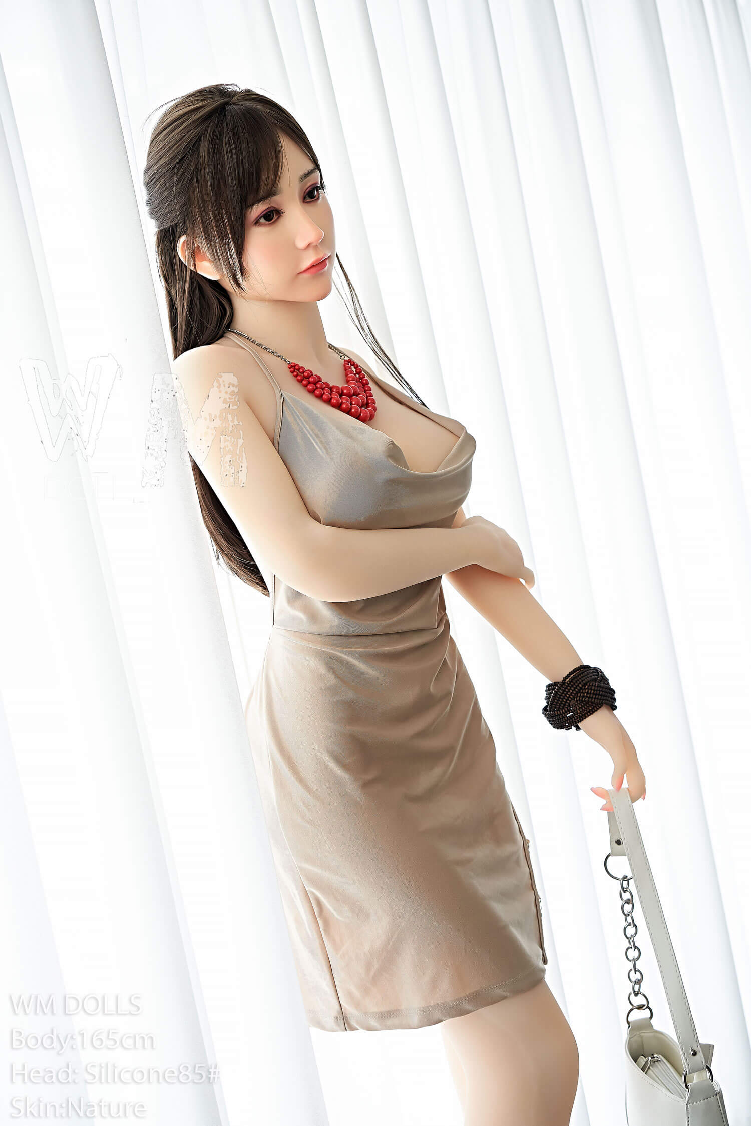 5'4" (165cm) D-Cup Silicone Head Sex Doll With TPE Body - Guillermina (WM Doll)