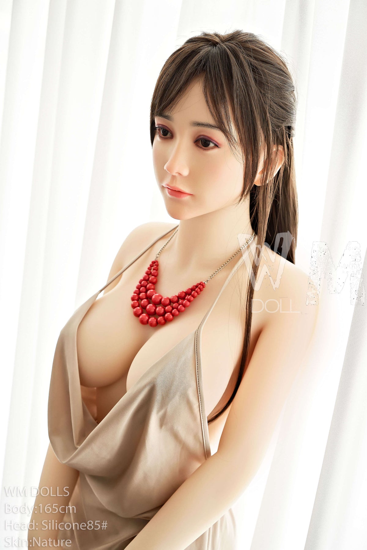 5'4" (165cm) D-Cup Silicone Head Sex Doll With TPE Body - Guillermina (WM Doll)
