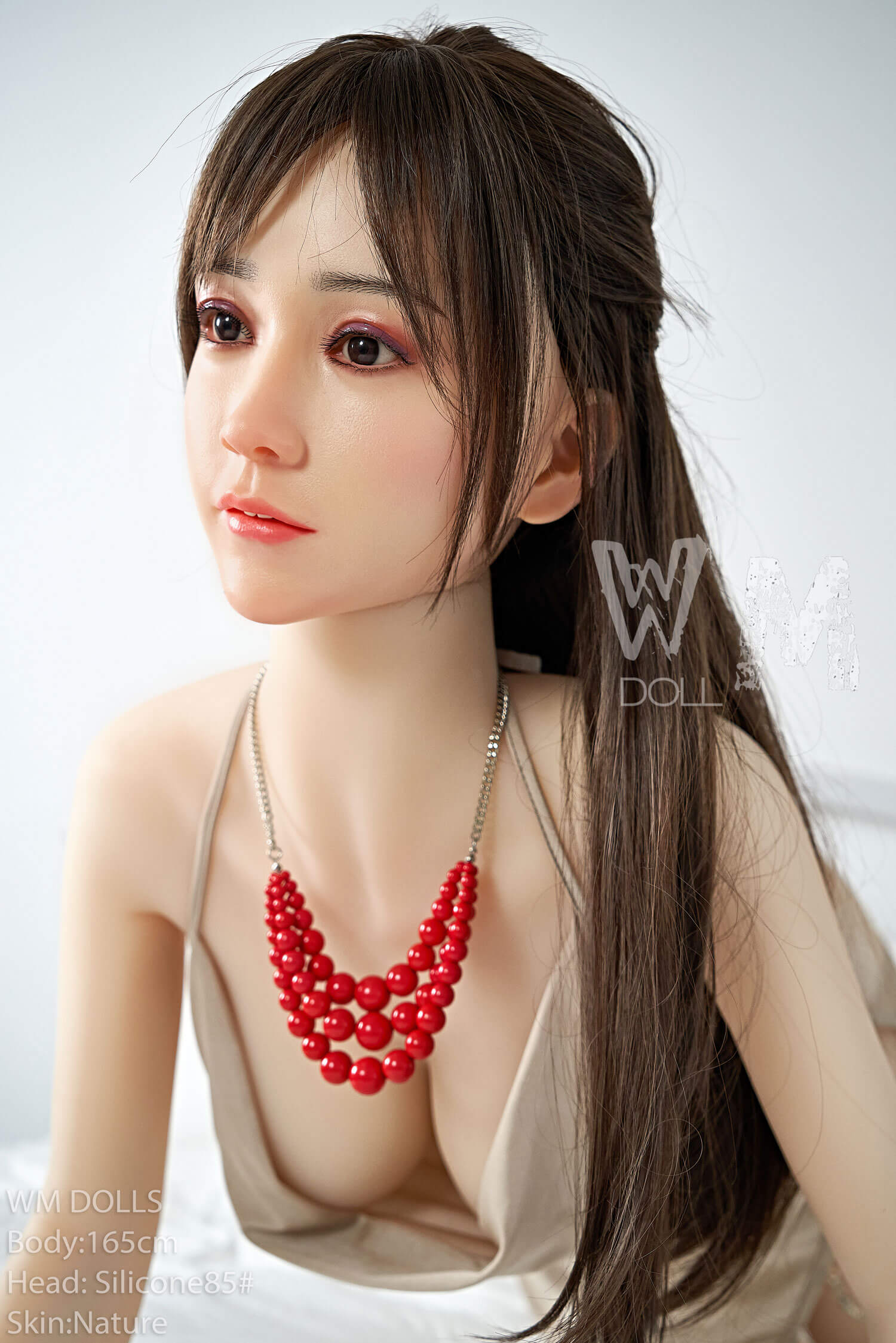 5'4" (165cm) D-Cup Silicone Head Sex Doll With TPE Body - Guillermina (WM Doll)