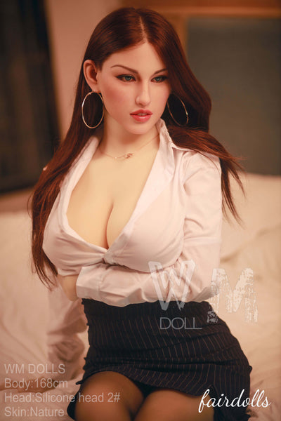 5'6" (168cm) E-Cup Silicone Head Sex Doll With TPE Body - Amiah (WM Doll)