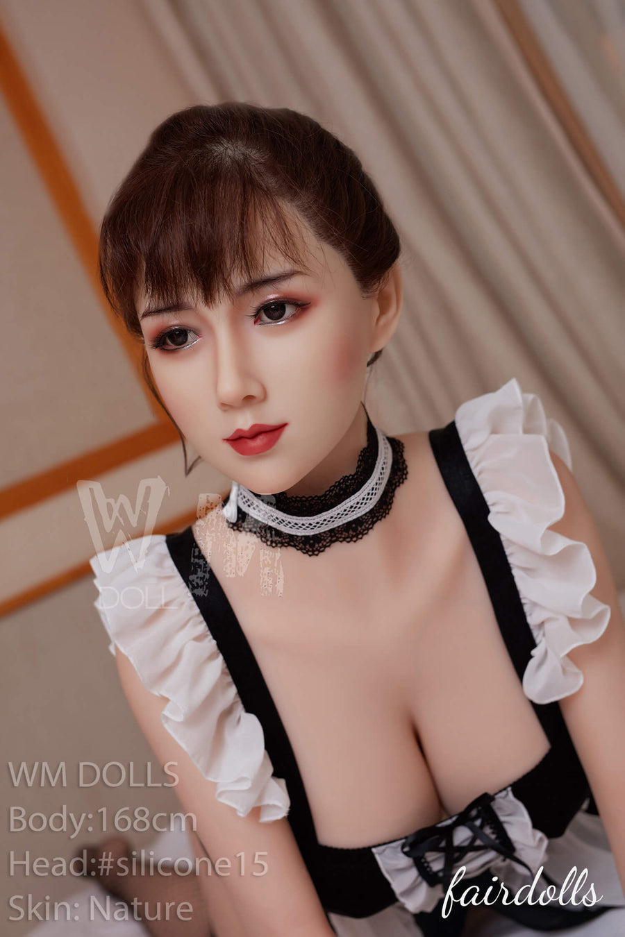 5'6" (168cm) E-Cup Silicone Head Sex Doll With TPE Body - Dixie (WM Doll)