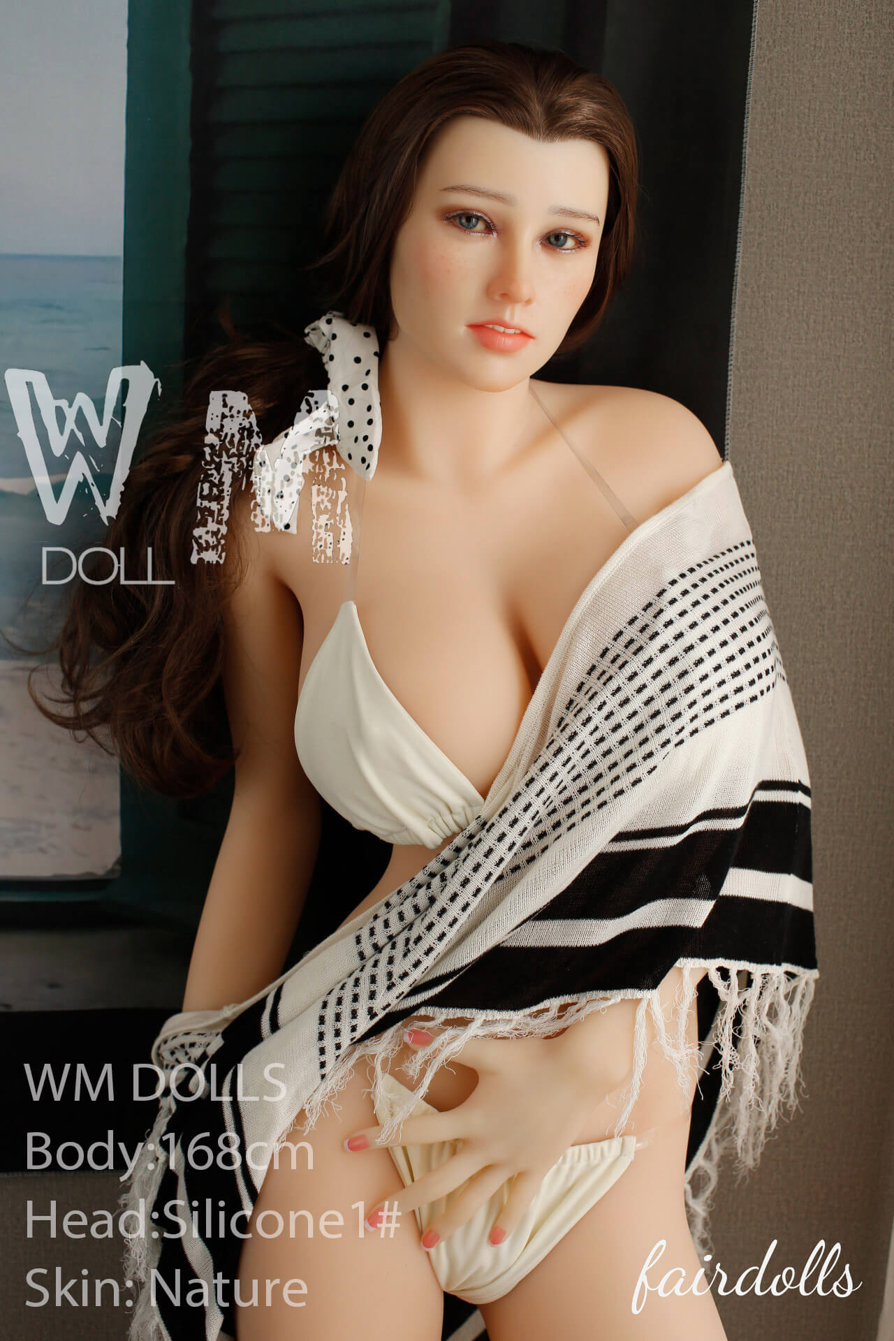 5'6" (168cm) E-Cup Silicone Head Sex Doll With TPE Body - Paityn (WM Doll)