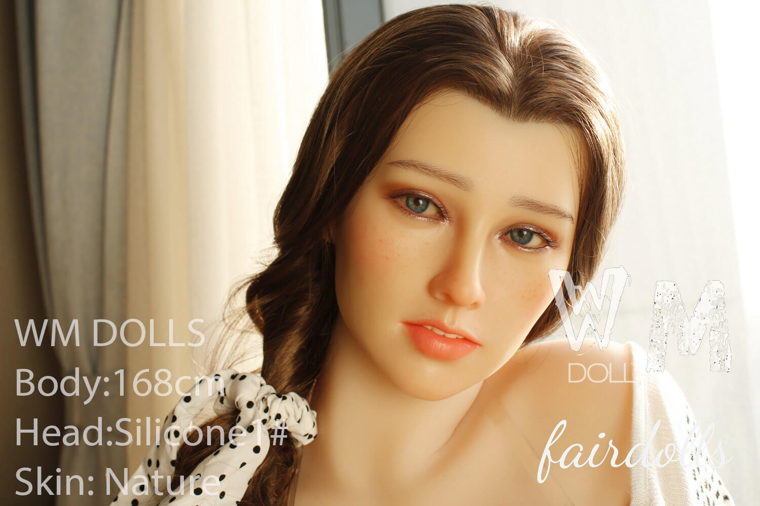 5'6" (168cm) E-Cup Silicone Head Sex Doll With TPE Body - Paityn (WM Doll)