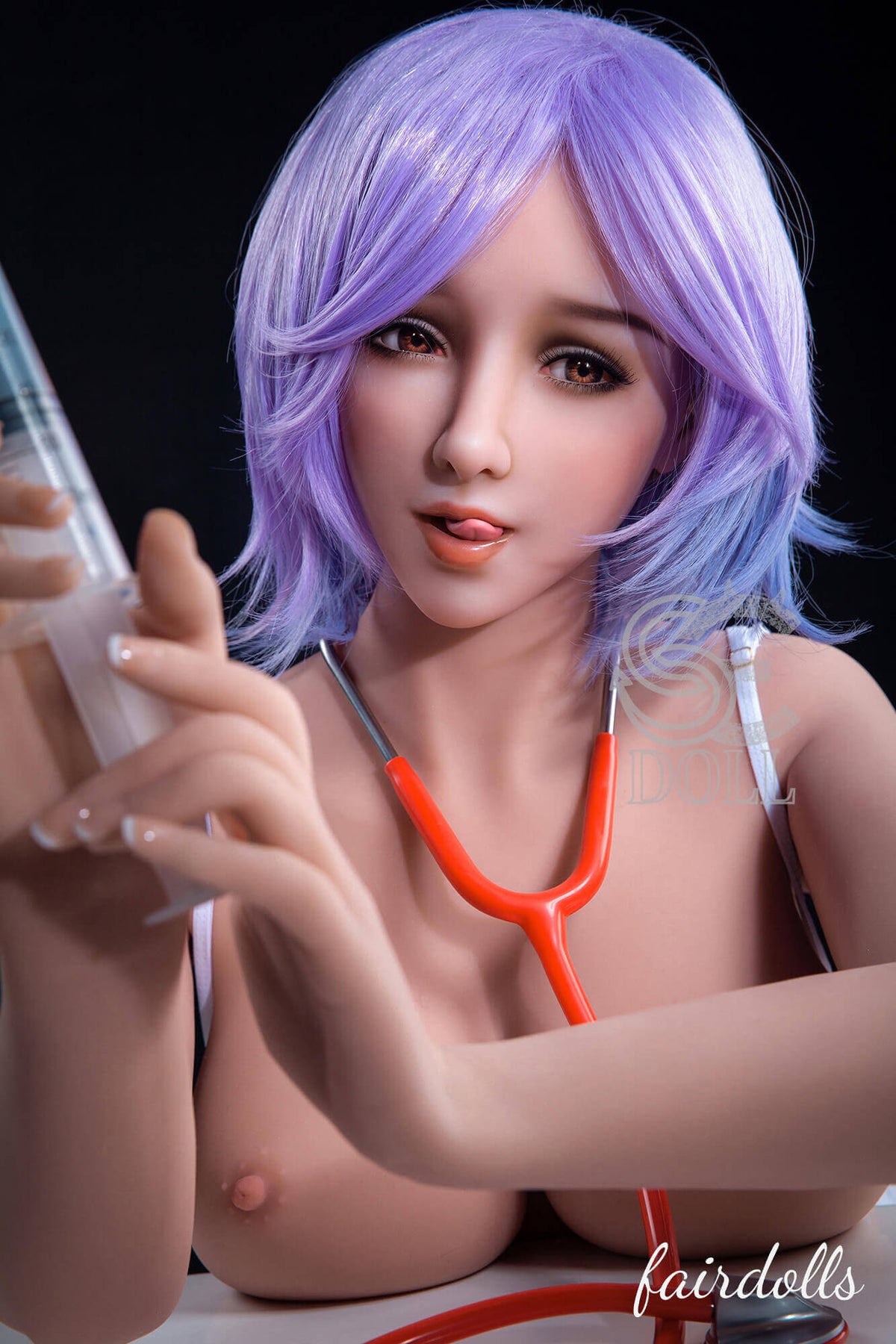 5'6" (168cm) F-Cup Coquettish Family Doctor Sex Doll - Monica  (SE Doll)