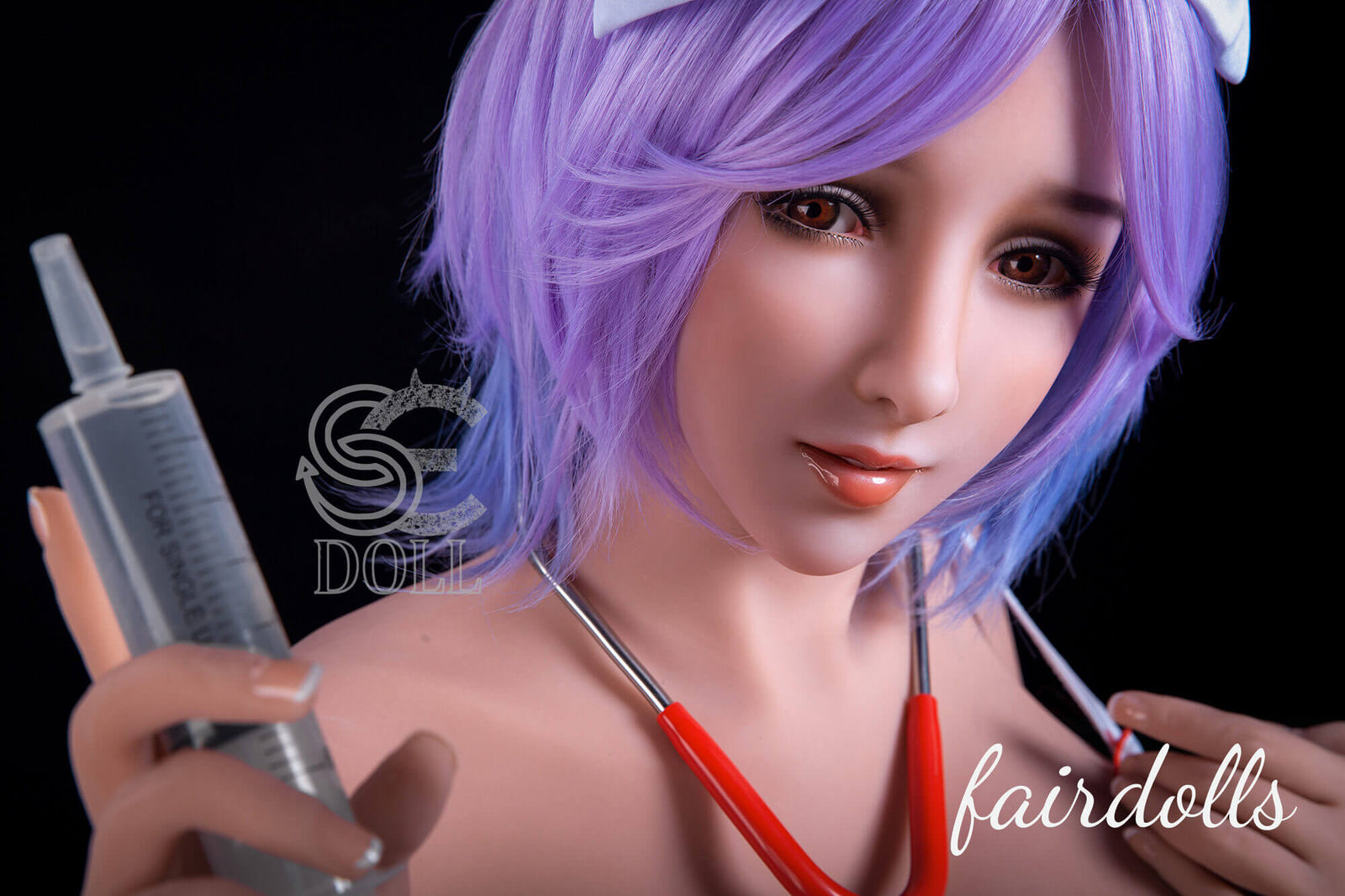 5'6" (168cm) F-Cup Coquettish Family Doctor Sex Doll - Monica  (SE Doll)