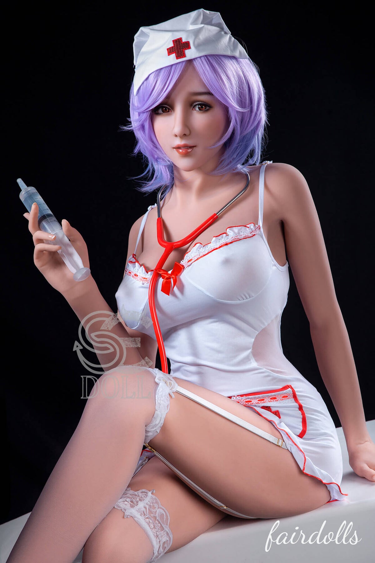 5&#39;6&quot; (168cm) F-Cup Coquettish Family Doctor Sex Doll - Monica  (SE Doll)