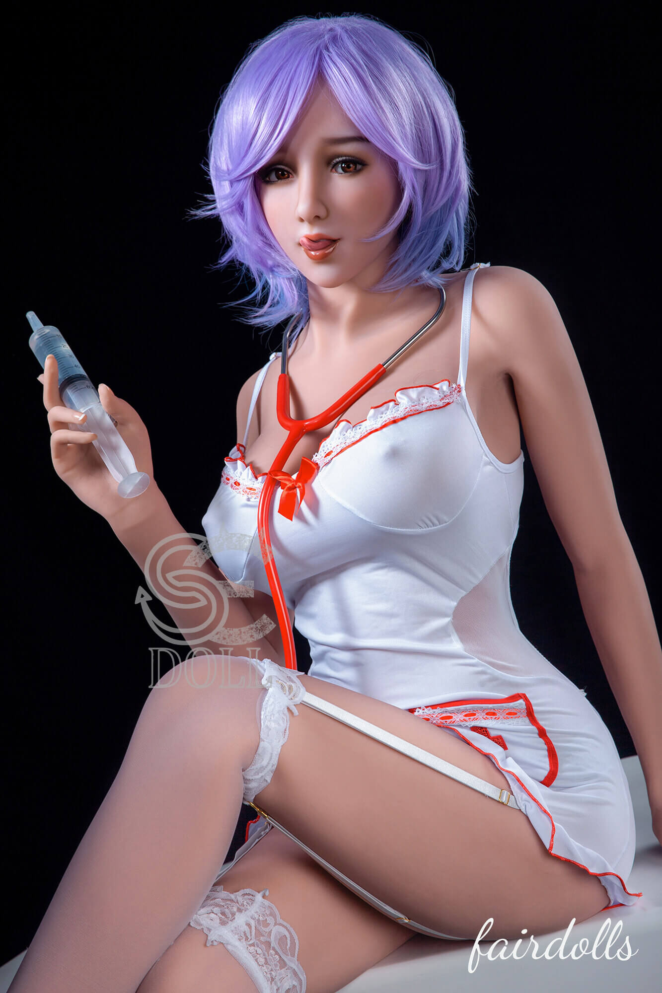 5'6" (168cm) F-Cup Coquettish Family Doctor Sex Doll - Monica  (SE Doll)