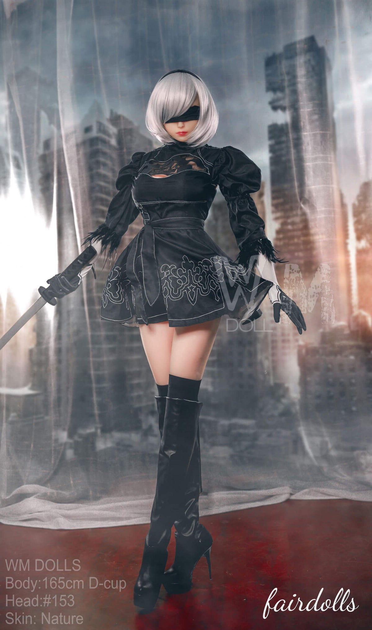 5'4" (165cm) D-Cup Japanese Sailor Moon - Alita (WM Doll)