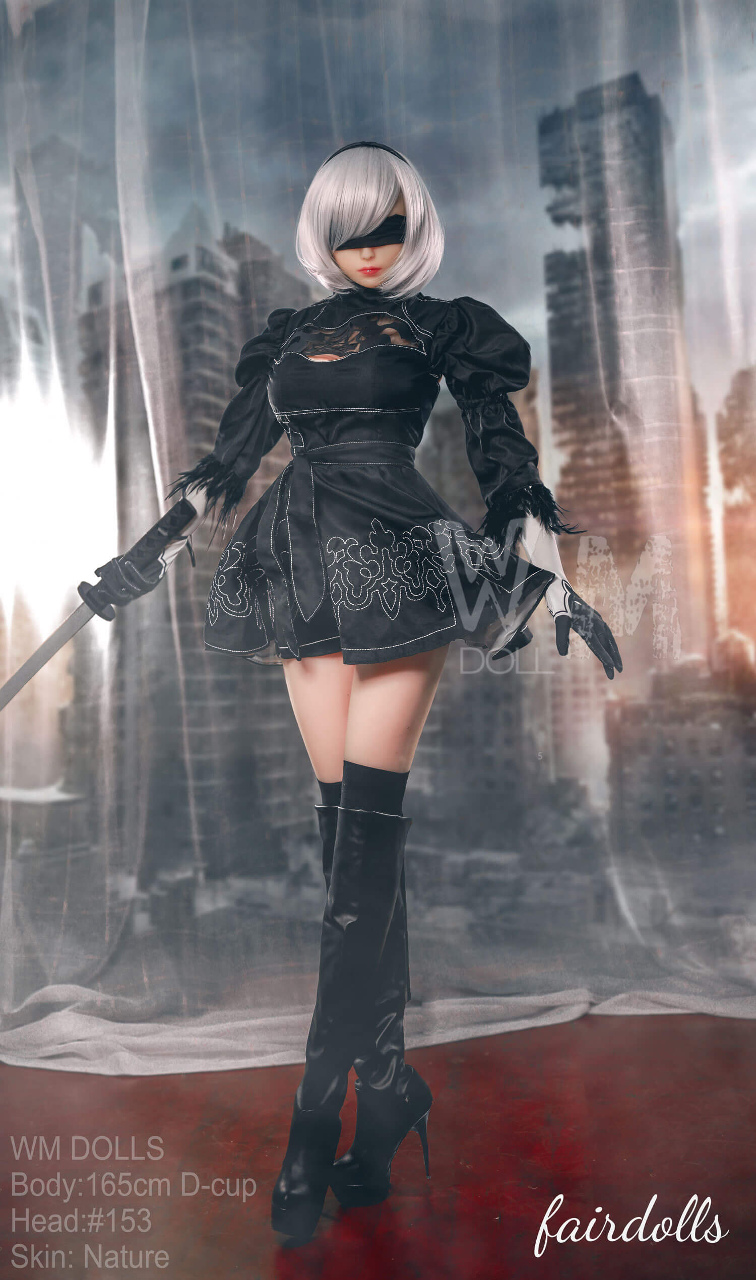 5'4" (165cm) D-Cup Japanese Sailor Moon - Alita (WM Doll)