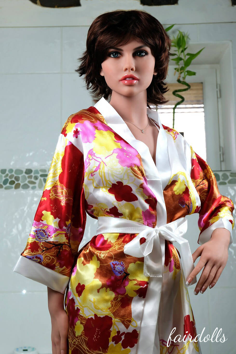 5'1" (155cm) A-Cup Small Breast Short Hair Love Doll - Katharine (YL Doll)