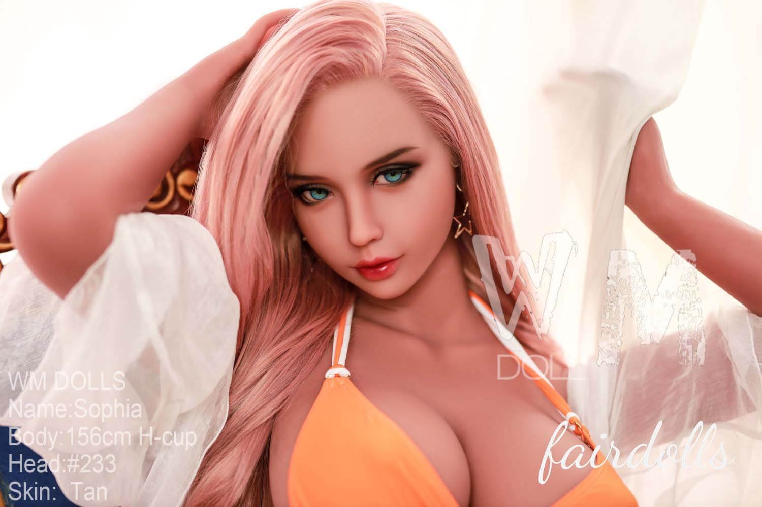 5'1" (156cm) H-Cup Hot And Voluptuous Figure Sex Doll - Shyann (WM Doll)