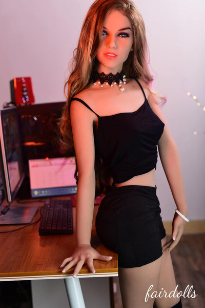 5'2" (158cm) A-Cup Office Lover Sex Doll - Shayla (6YE Doll)