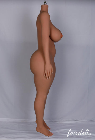 5'2" (158cm) H-Cup Chubby Big Butt Sex Doll Body (YL Doll)