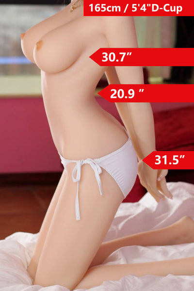 5'4" (165cm) D-Cup Curvy Sex Doll Body (WM Doll)