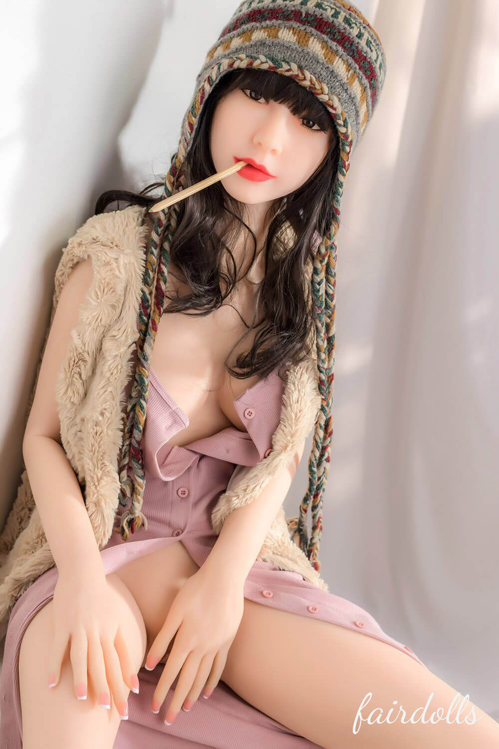 5'4" (165cm) D-Cup Asian Curvy Sex Doll - Karlie (WM Doll)