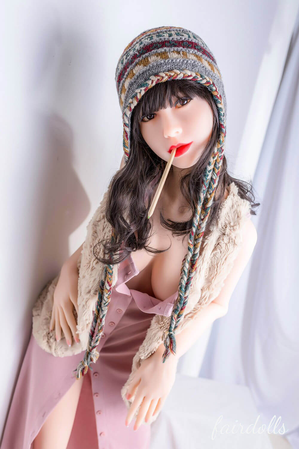 5'4" (165cm) D-Cup Asian Curvy Sex Doll - Karlie (WM Doll)